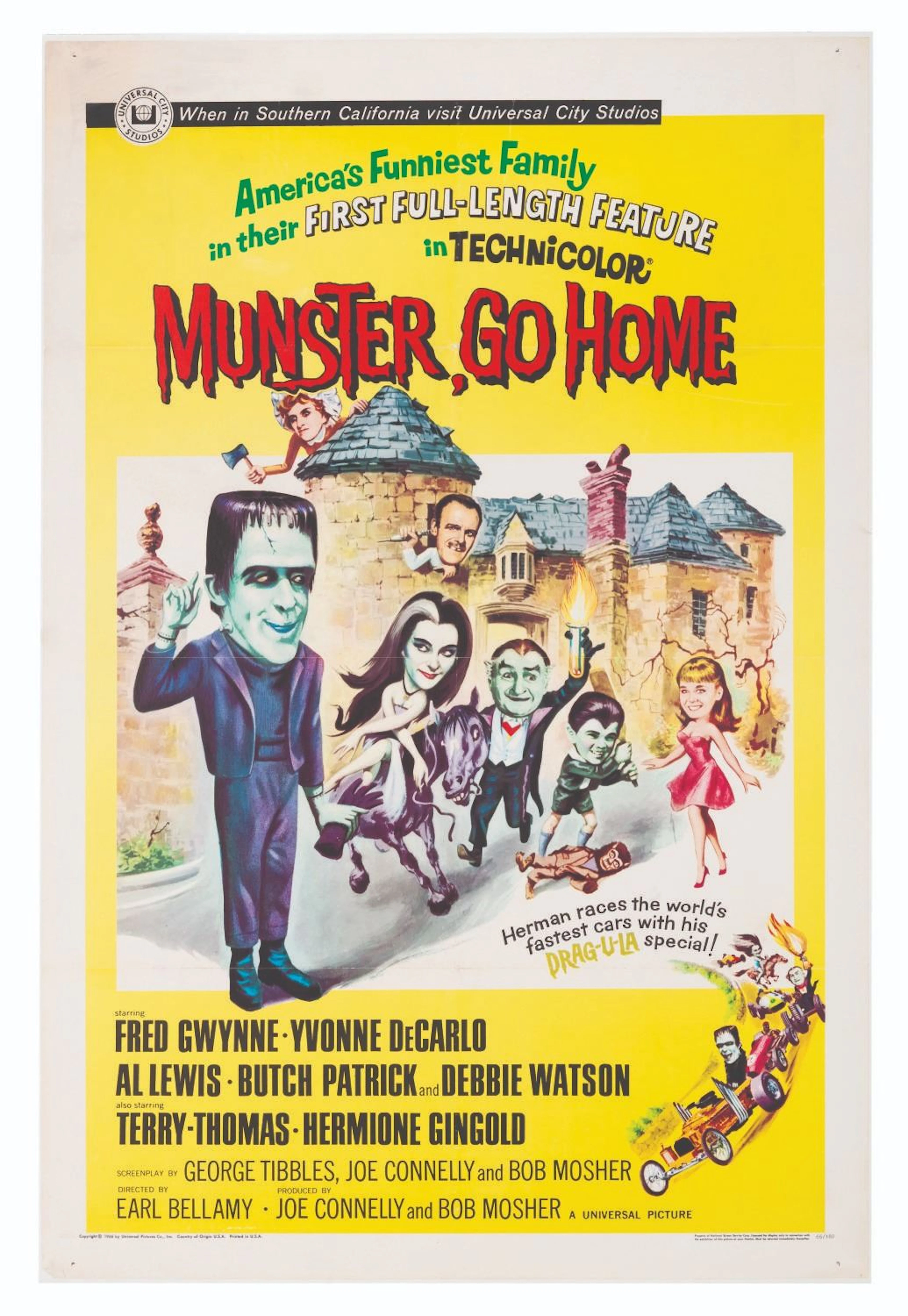 A “Munster, Go Home” One-Sheet.