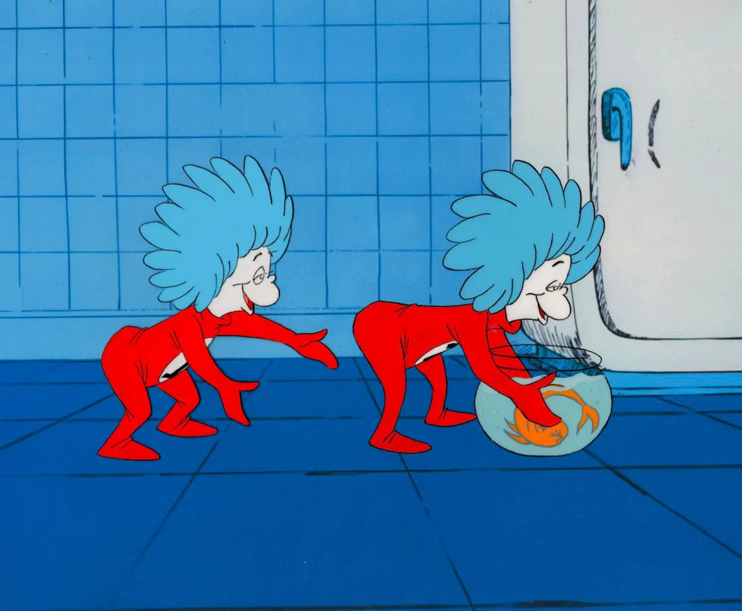 A "The Cat in the Hat" Original Production Cel.