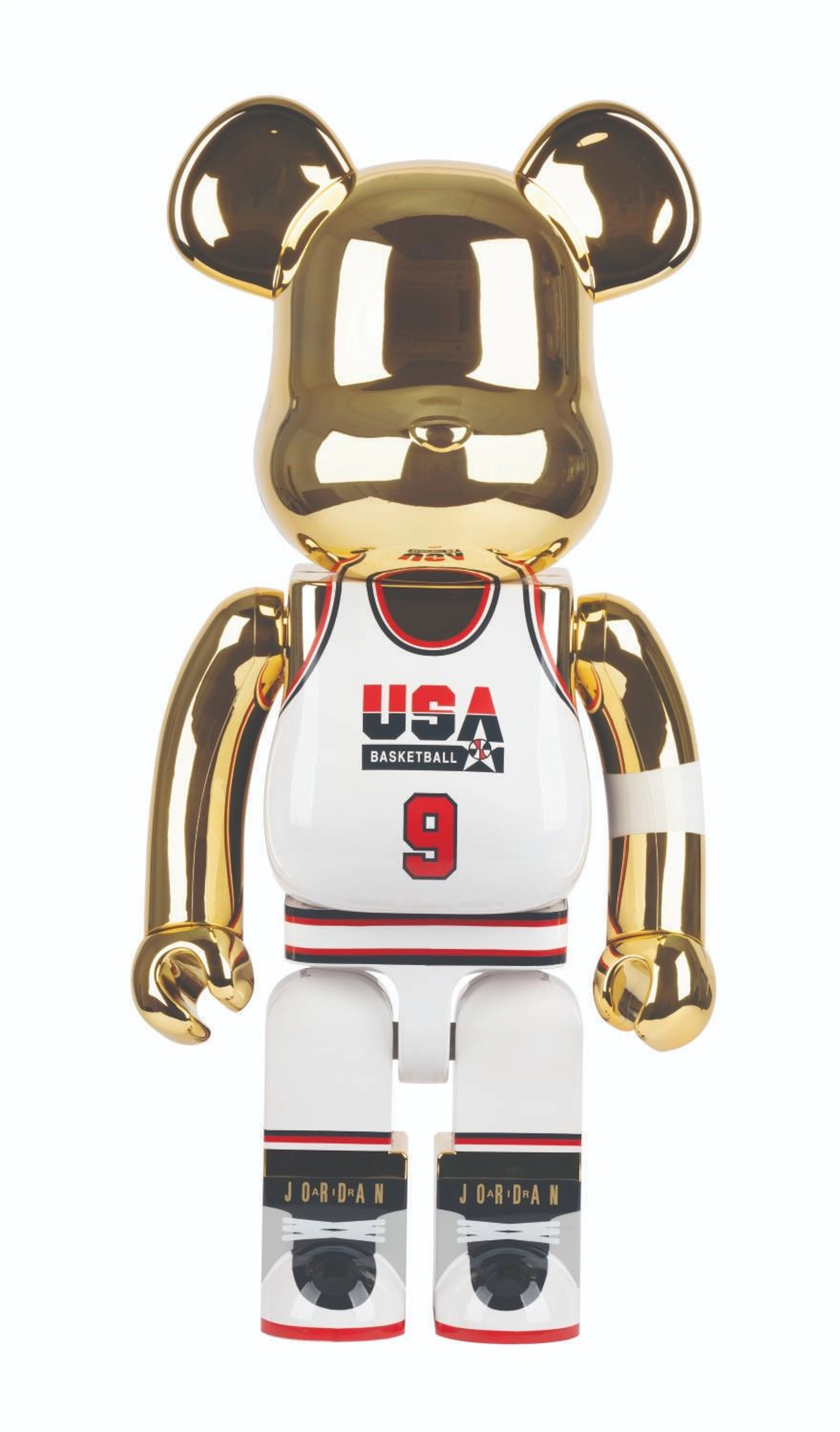 A BE@RBRICK Michael Jordan Dream Team 1000% Figure.