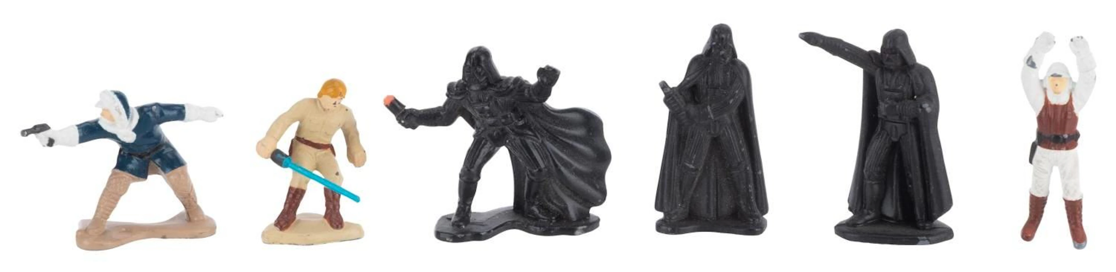A Collection of Kenner Star Wars Micro Collection Figures.