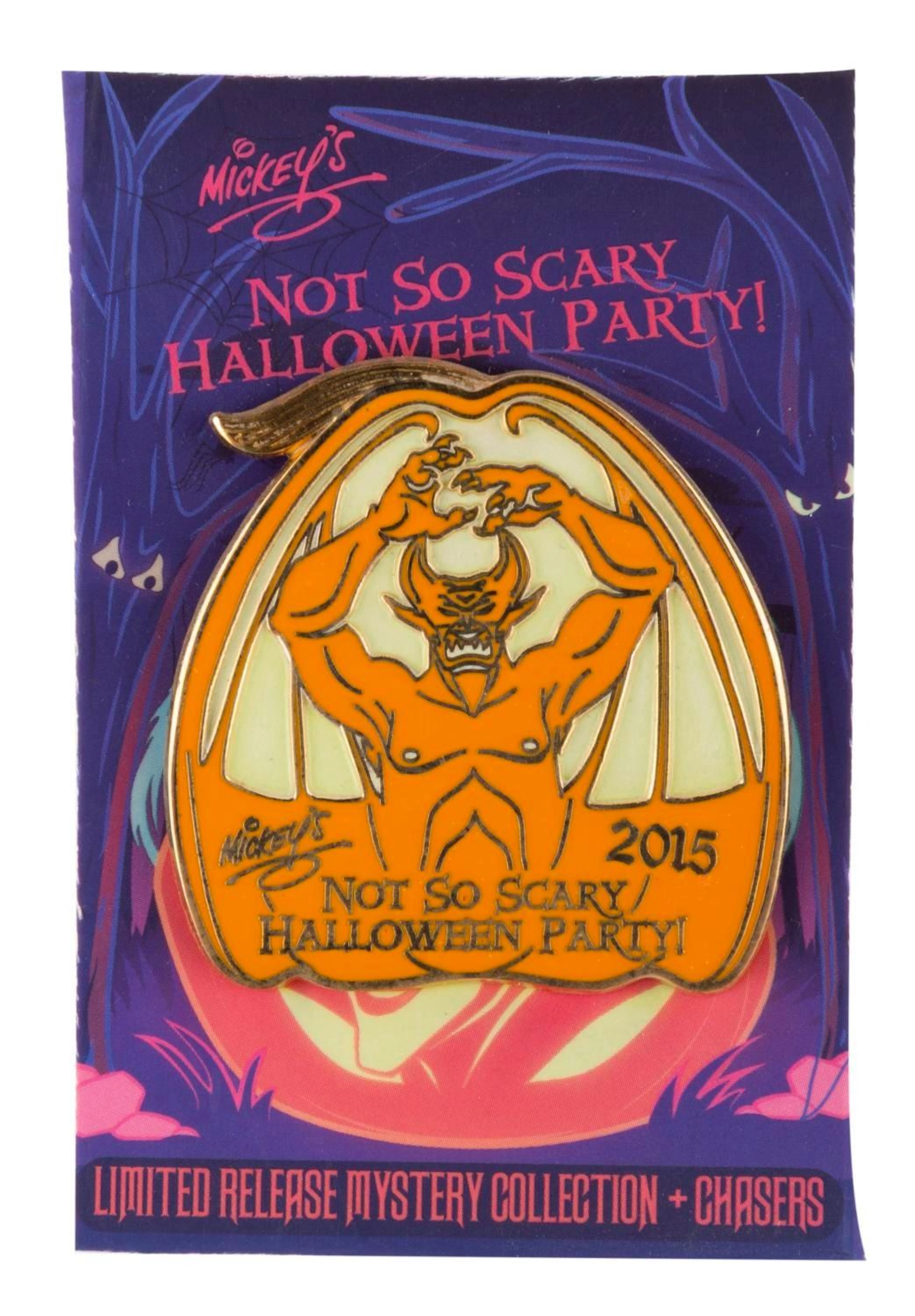 A Chernabog Mickey's Not So Scary Halloween Party 2015 Pin.
