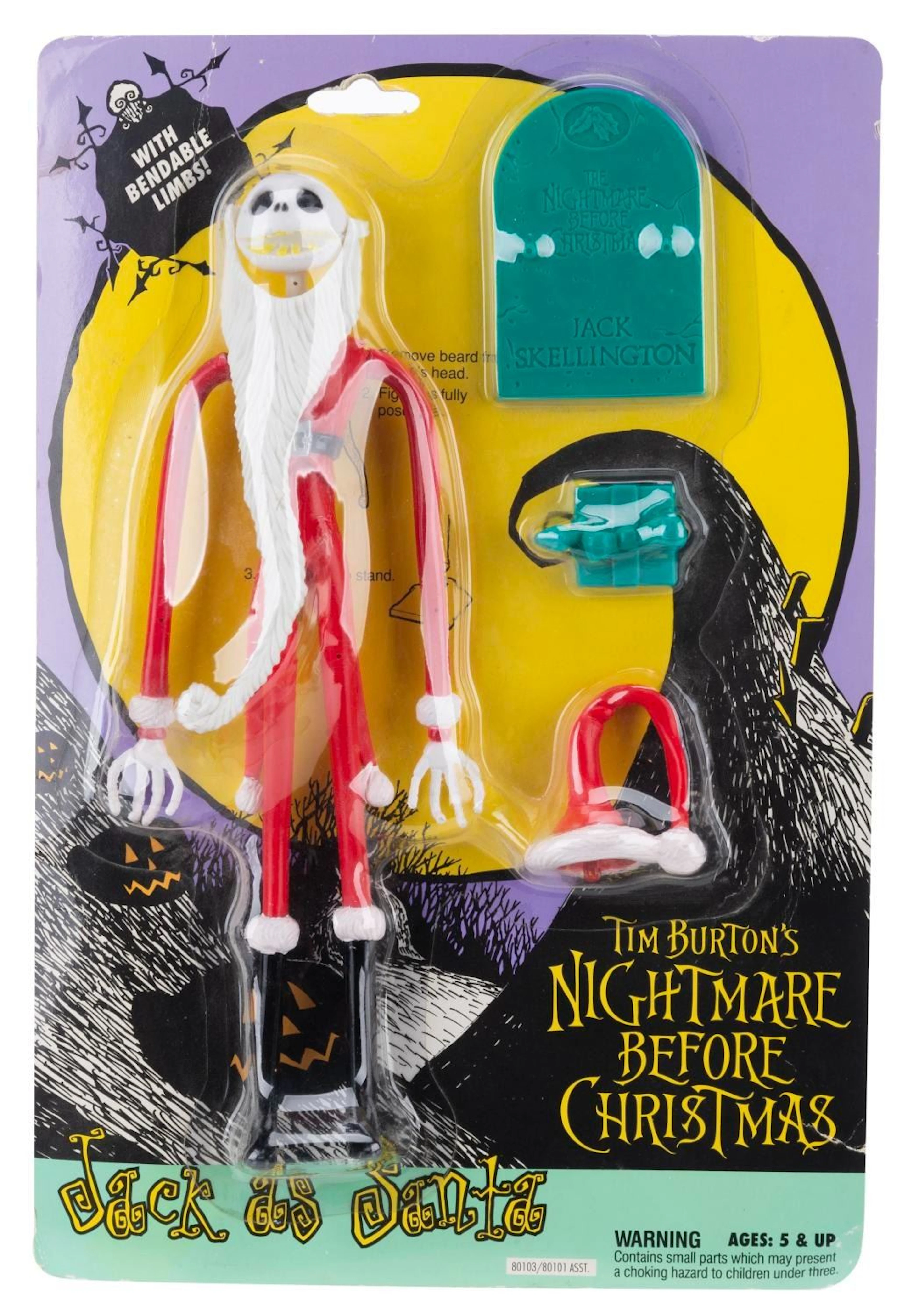 A Jack as Santa "Nightmare Before Christmas" Figure.