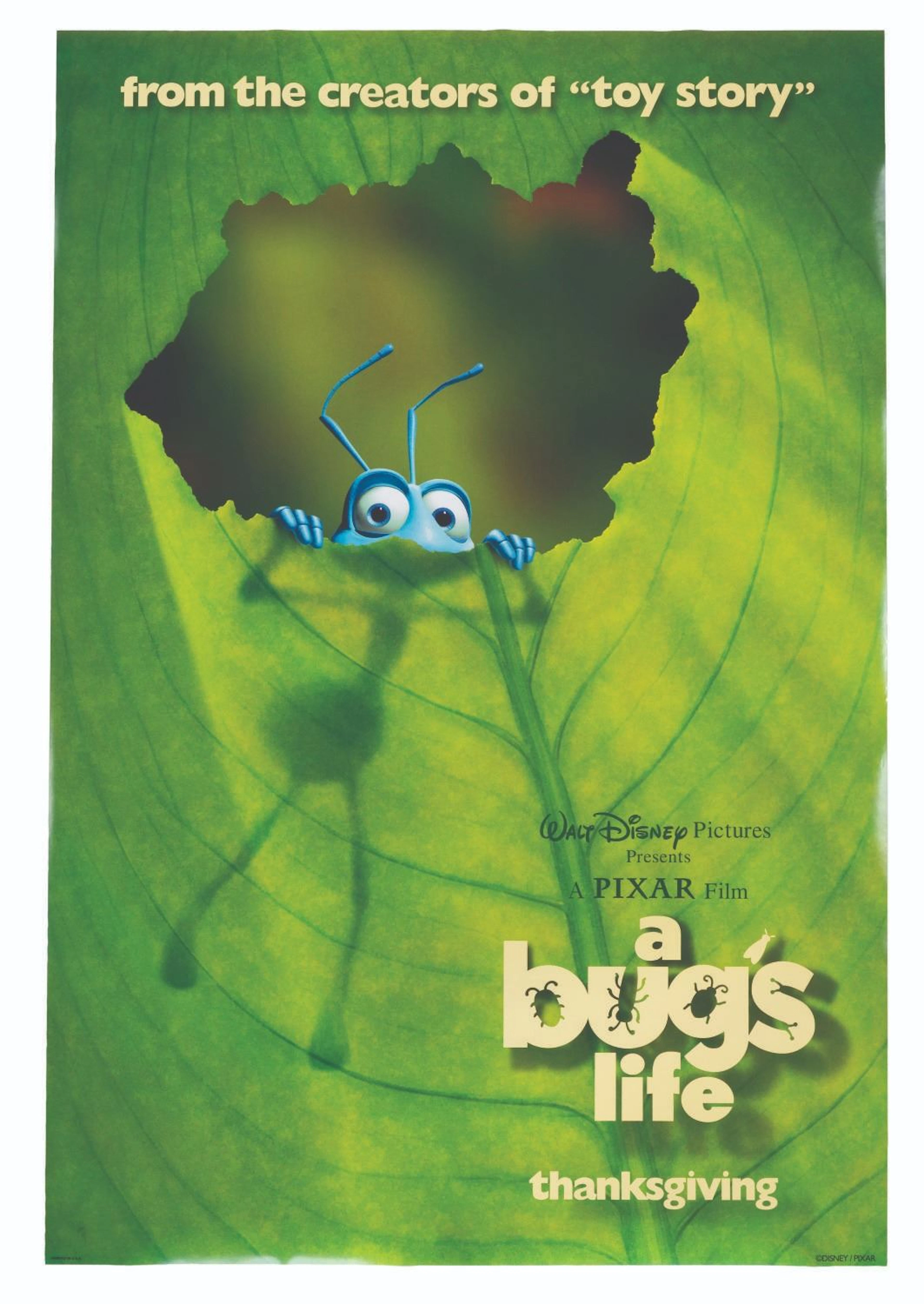 An "A Bug's Life " Teaser Poster.