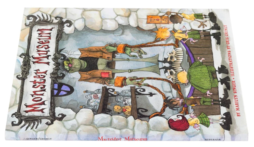 A "Monster Museum" Book Signed by Illustrator Gus Grimby.