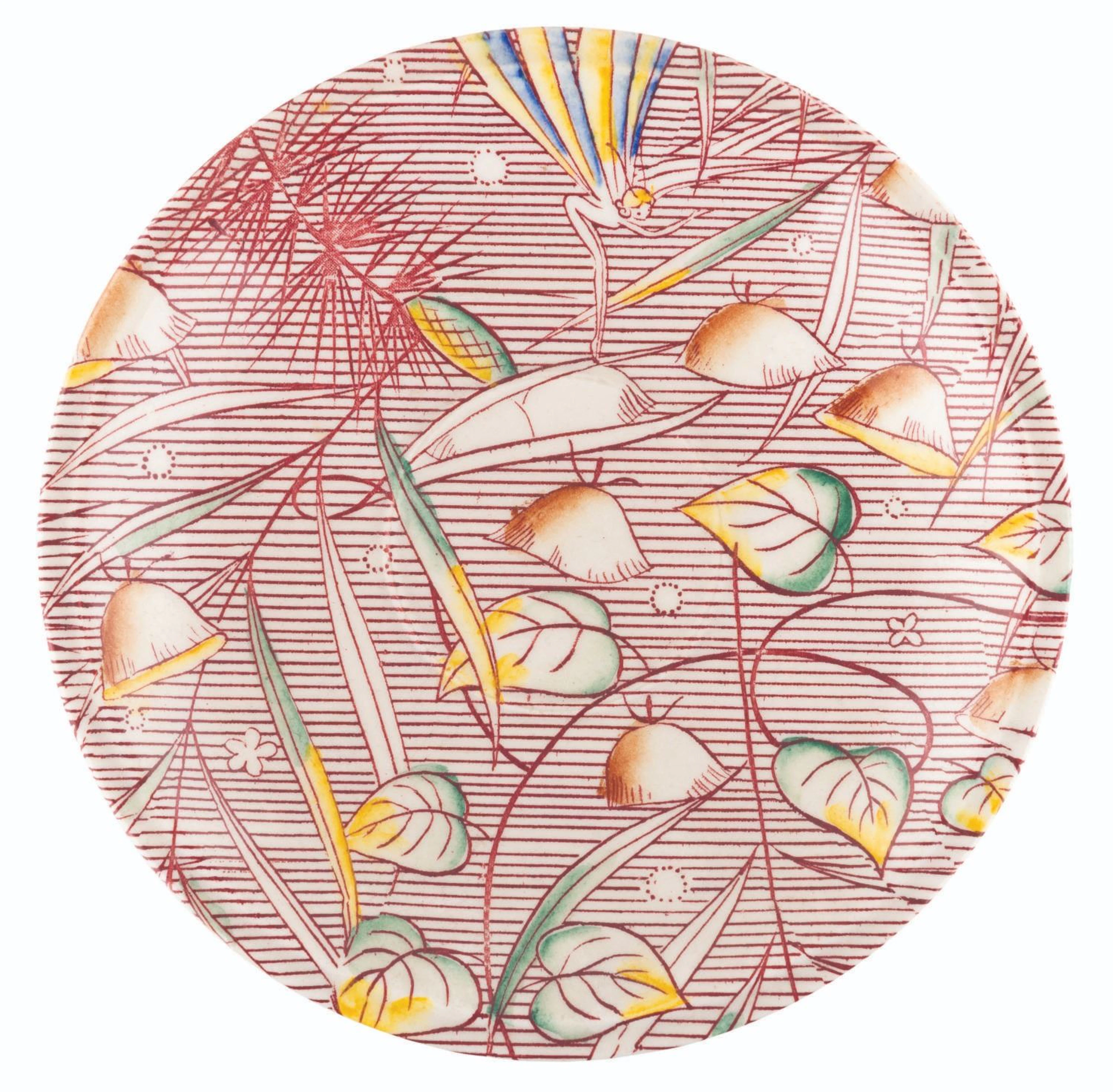 A "Fantasia" Autumn Ballet Saucer.