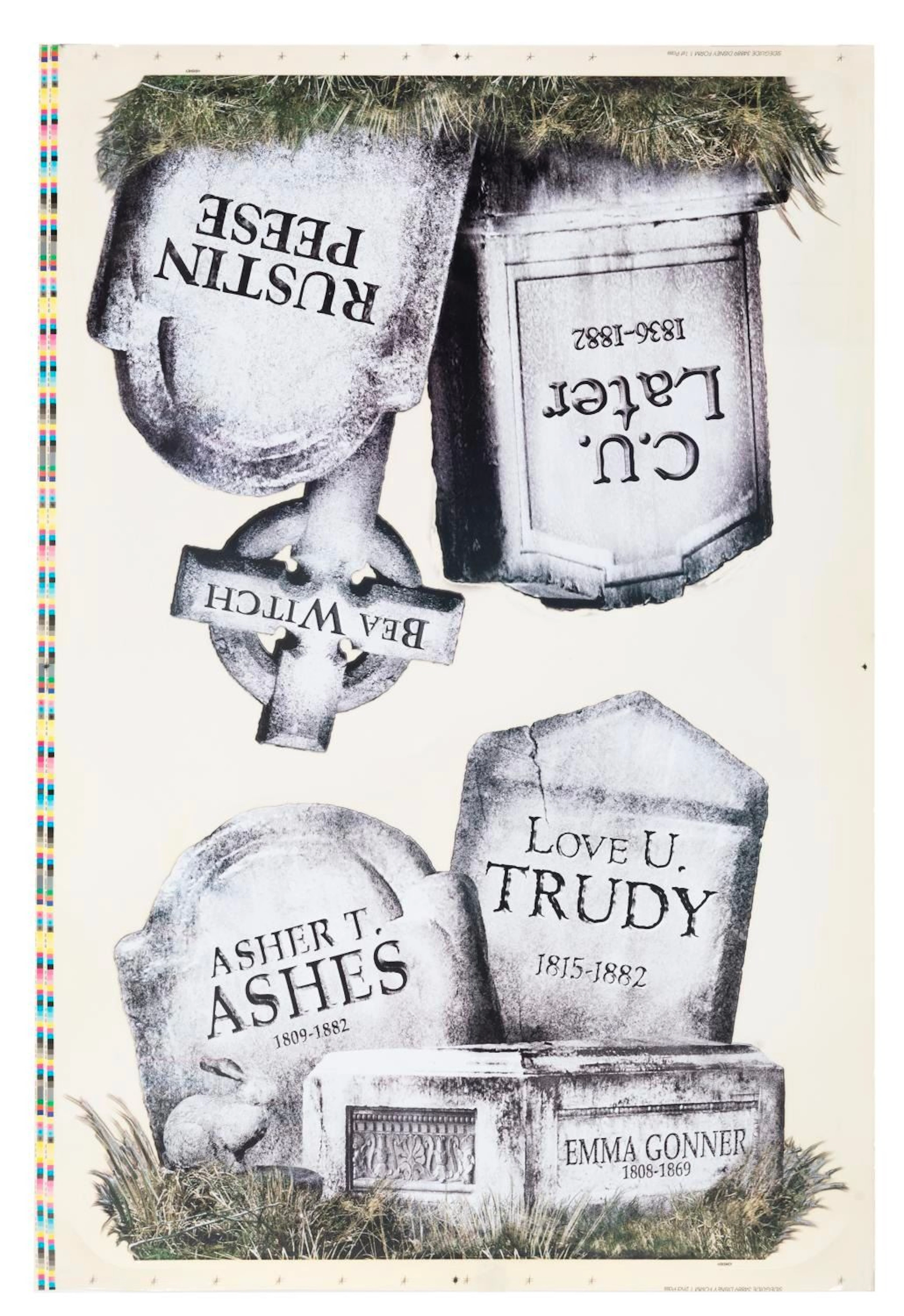 "The Haunted Mansion" Movie Theater Window Clings.