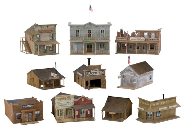 A Knott’s Berry Farm Ghost Town Prototype Model Set.