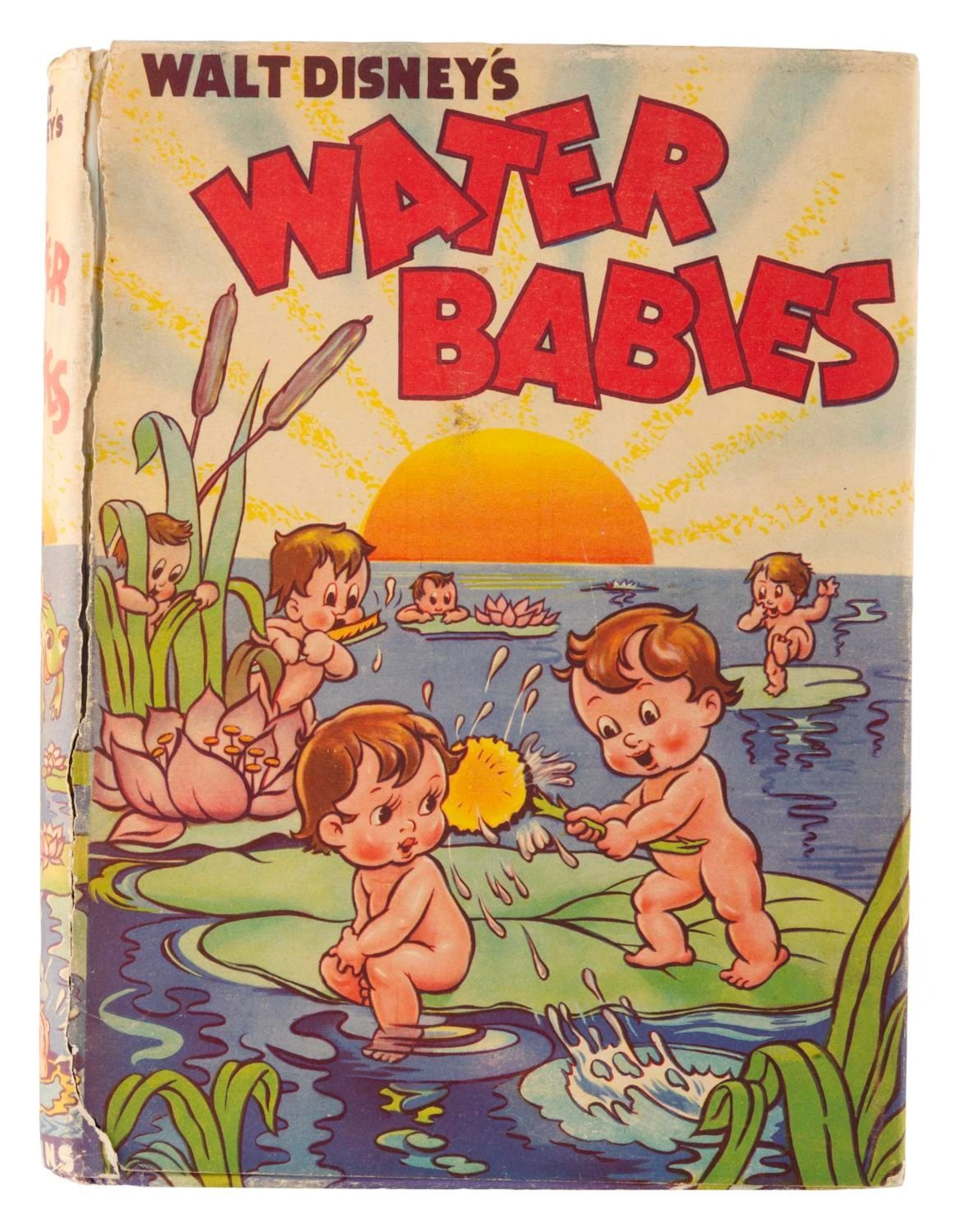 Walt Disney's Water Babies Book with Dust Jacket.