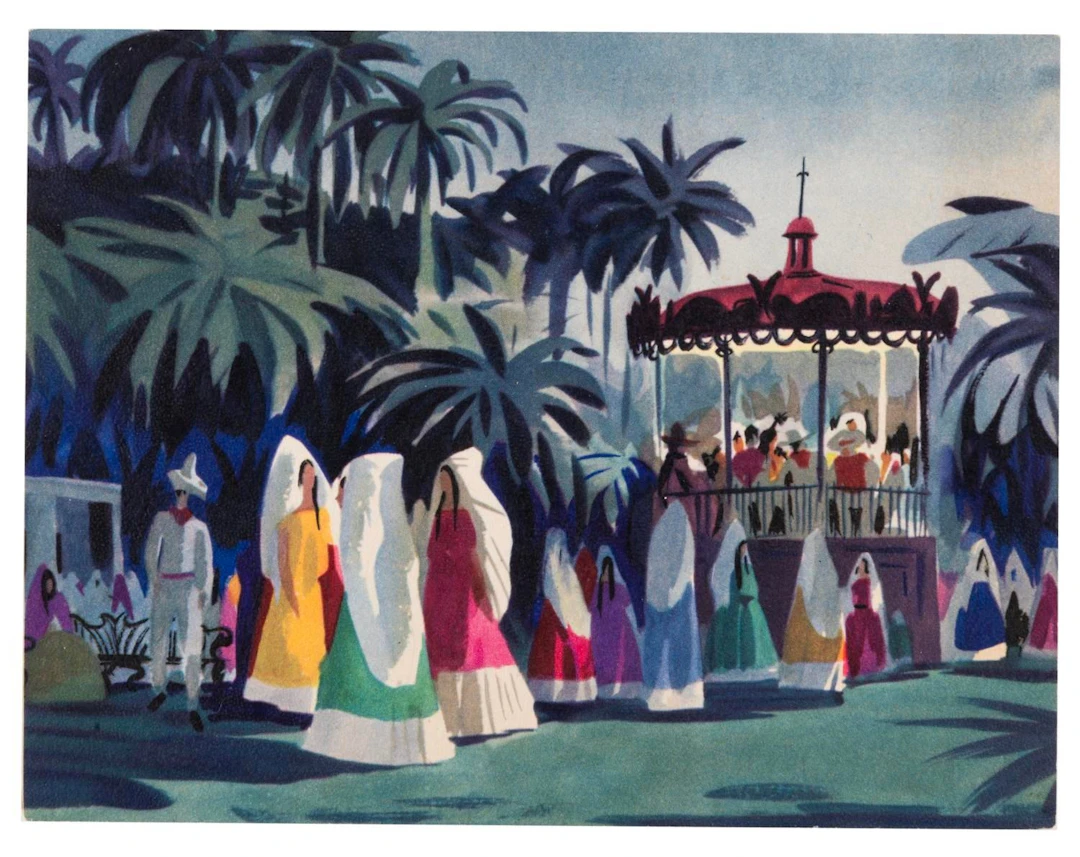 A Very Early Mary Blair/Disney Hallmark Card.