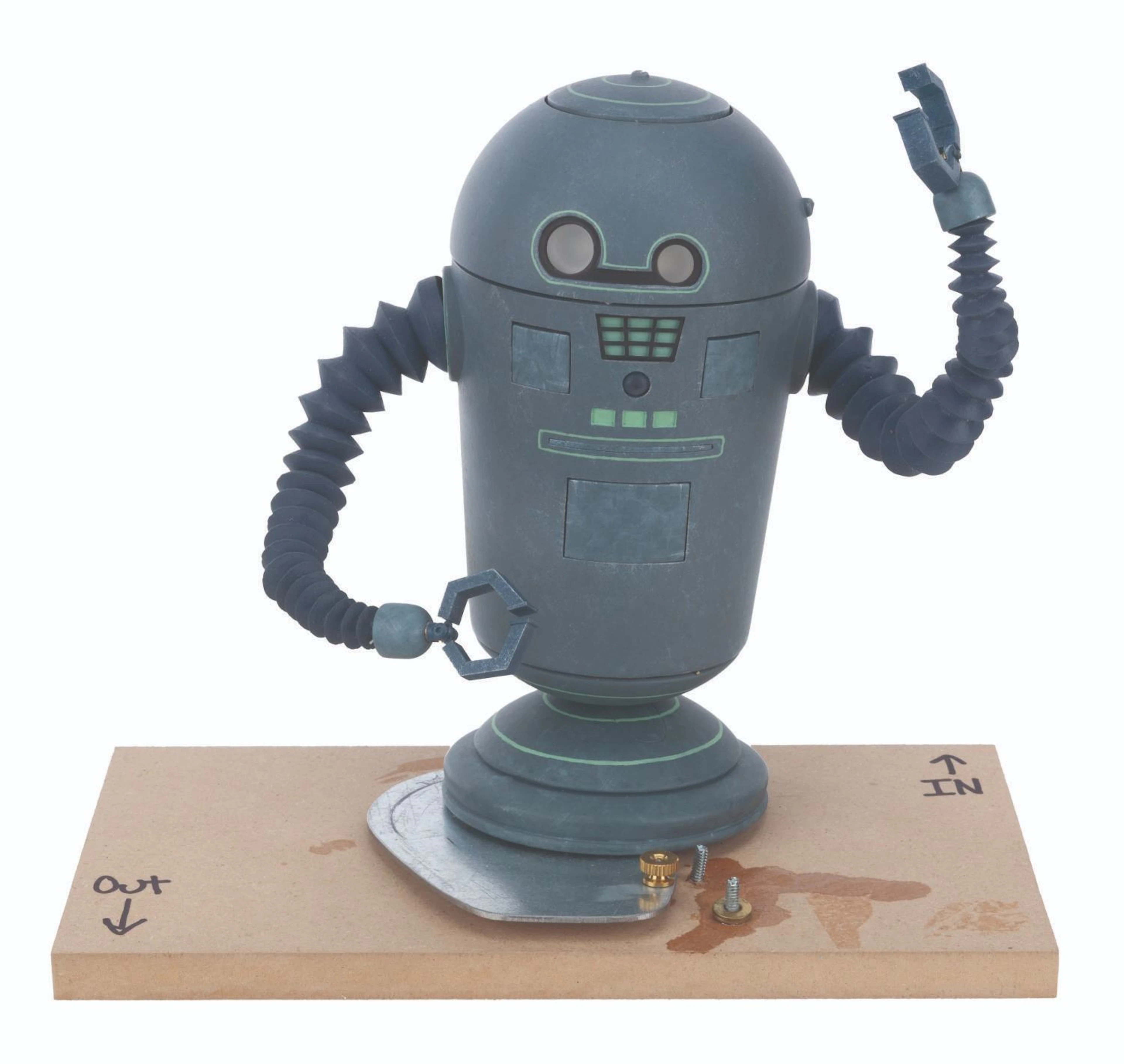 An "Alien Xmas" SAMTU Stop-Motion Puppet.