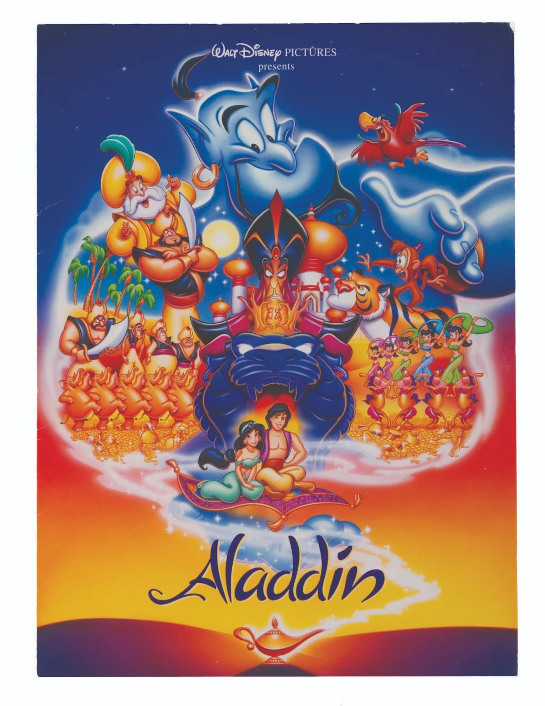 An "Aladdin" Premiere Program.