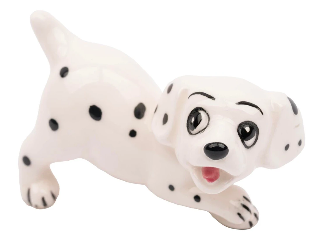 A "One Hundred and One Dalmatians" Puppy Ceramic Figurine.