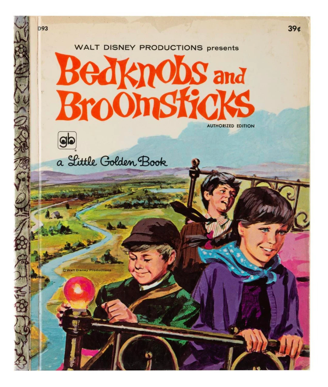 A "Bedknobs and Broomsticks" Little Golden Book.