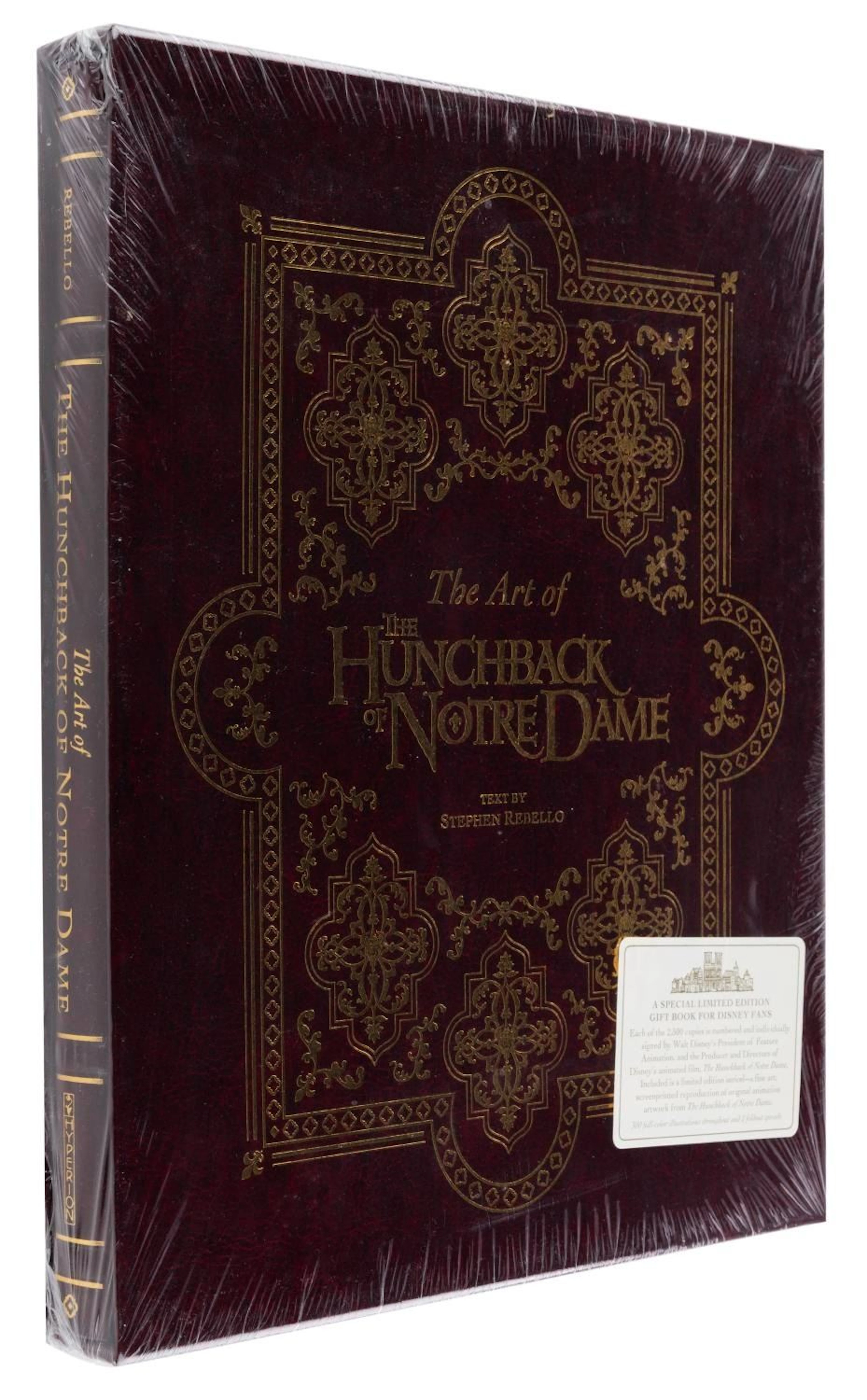 The Art of "The Hunchback of Notre Dame" Signed Limited Edition Book.