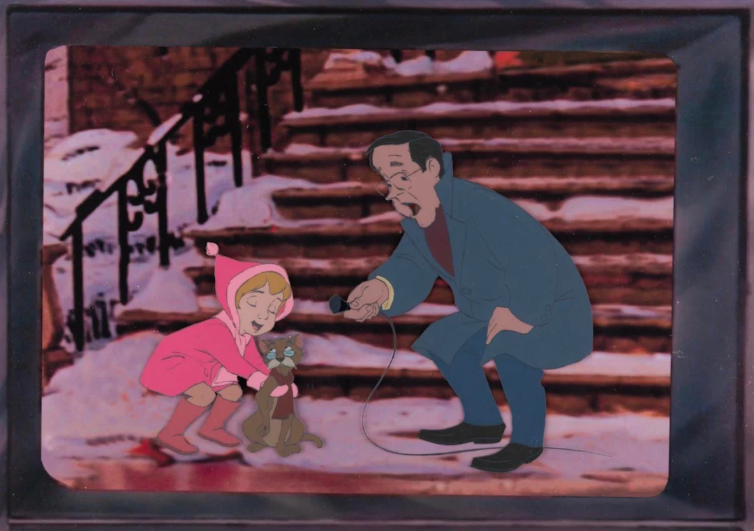 A "The Rescuers" Original Production Cel.