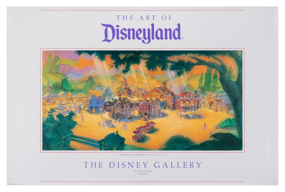 A Disney Gallery Mickey's Toontown Poster.