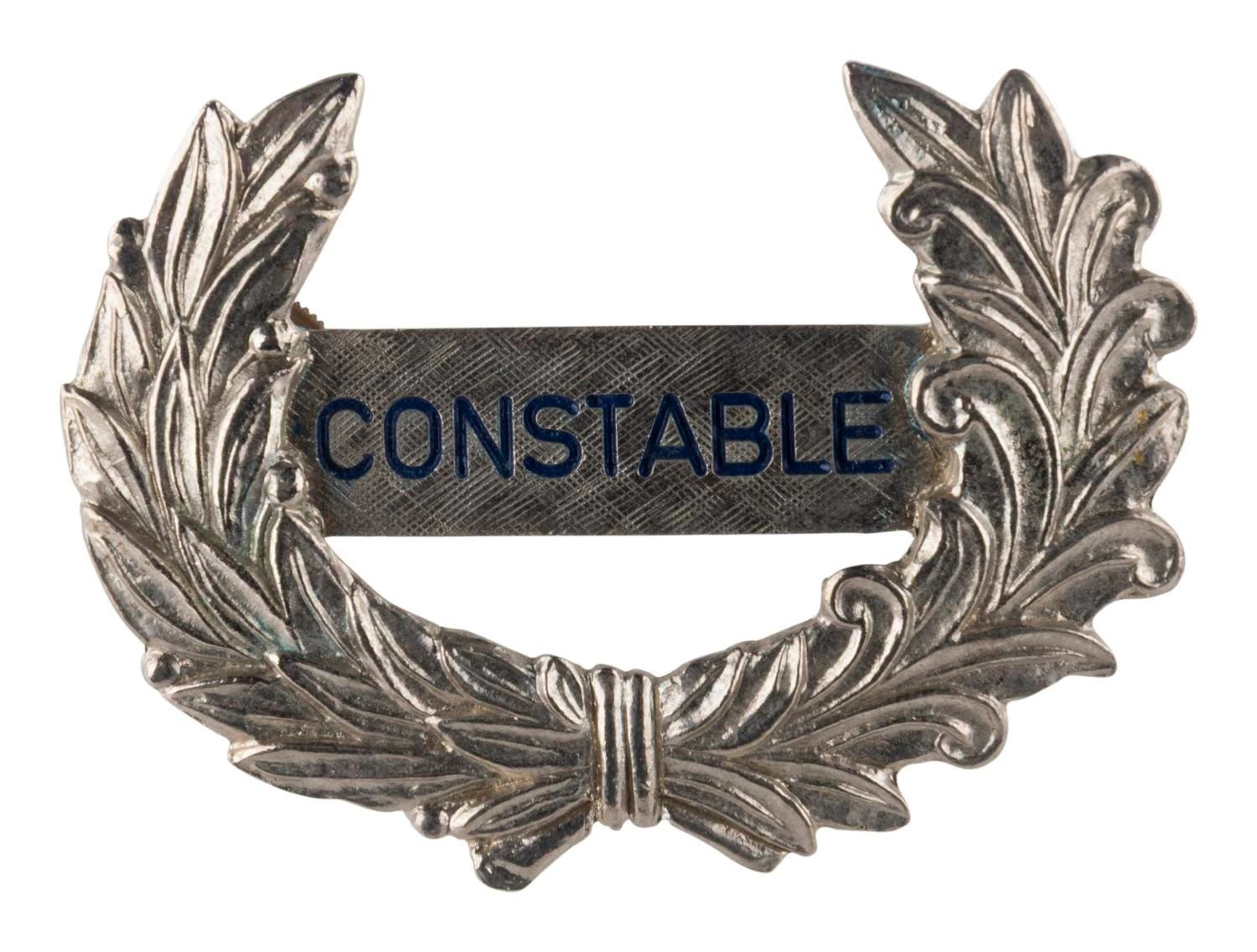A Walt Disney World Constable Hat Badge.