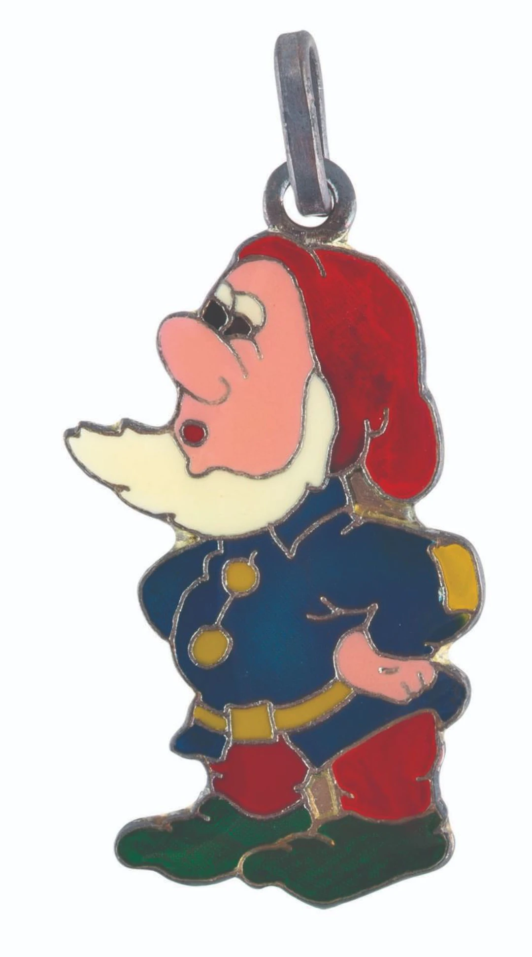 A Silver "Snow White" Dwarf Pendant.
