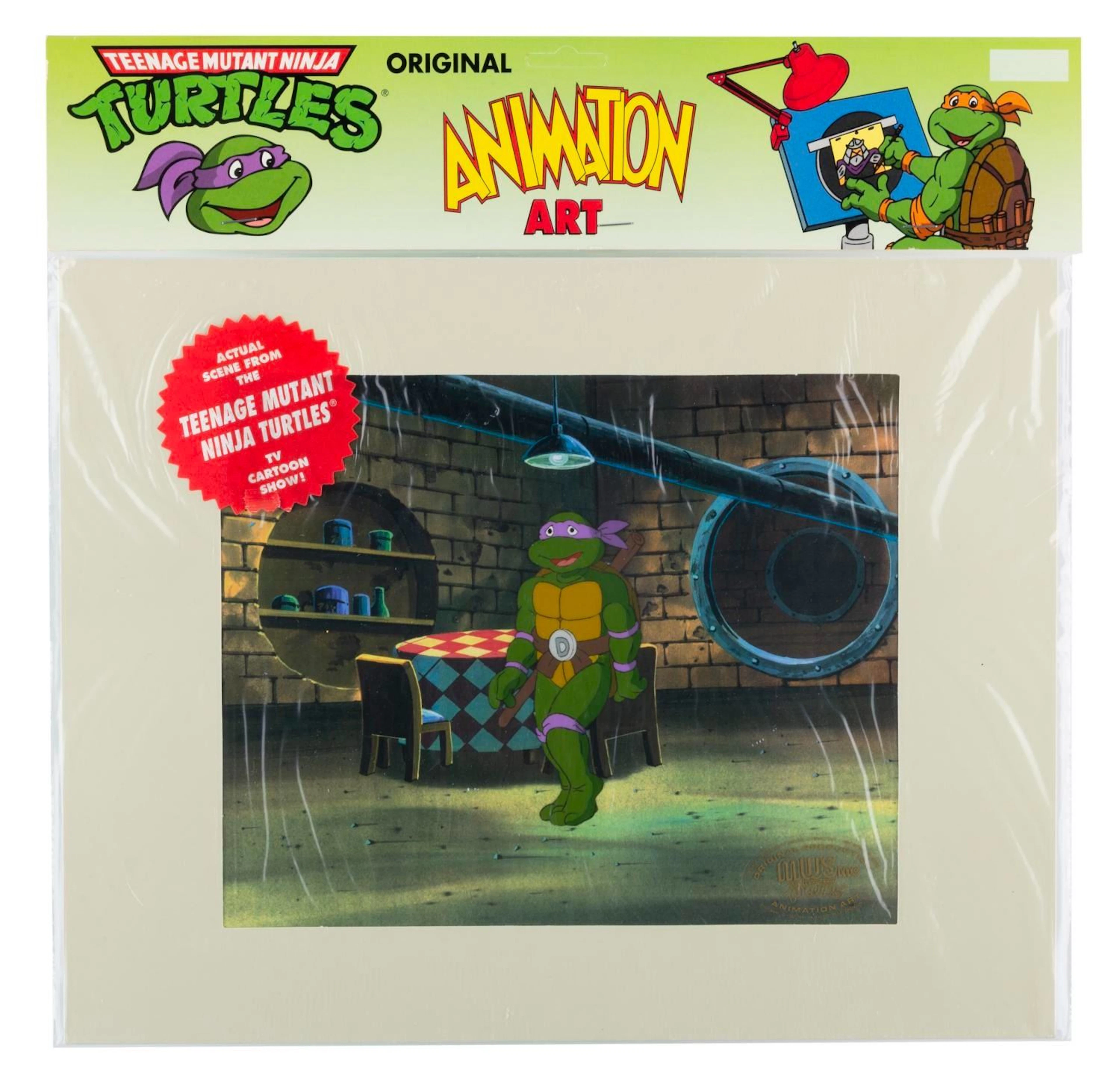 A "Teenage Mutant Ninja Turtles" Original Production Cel.