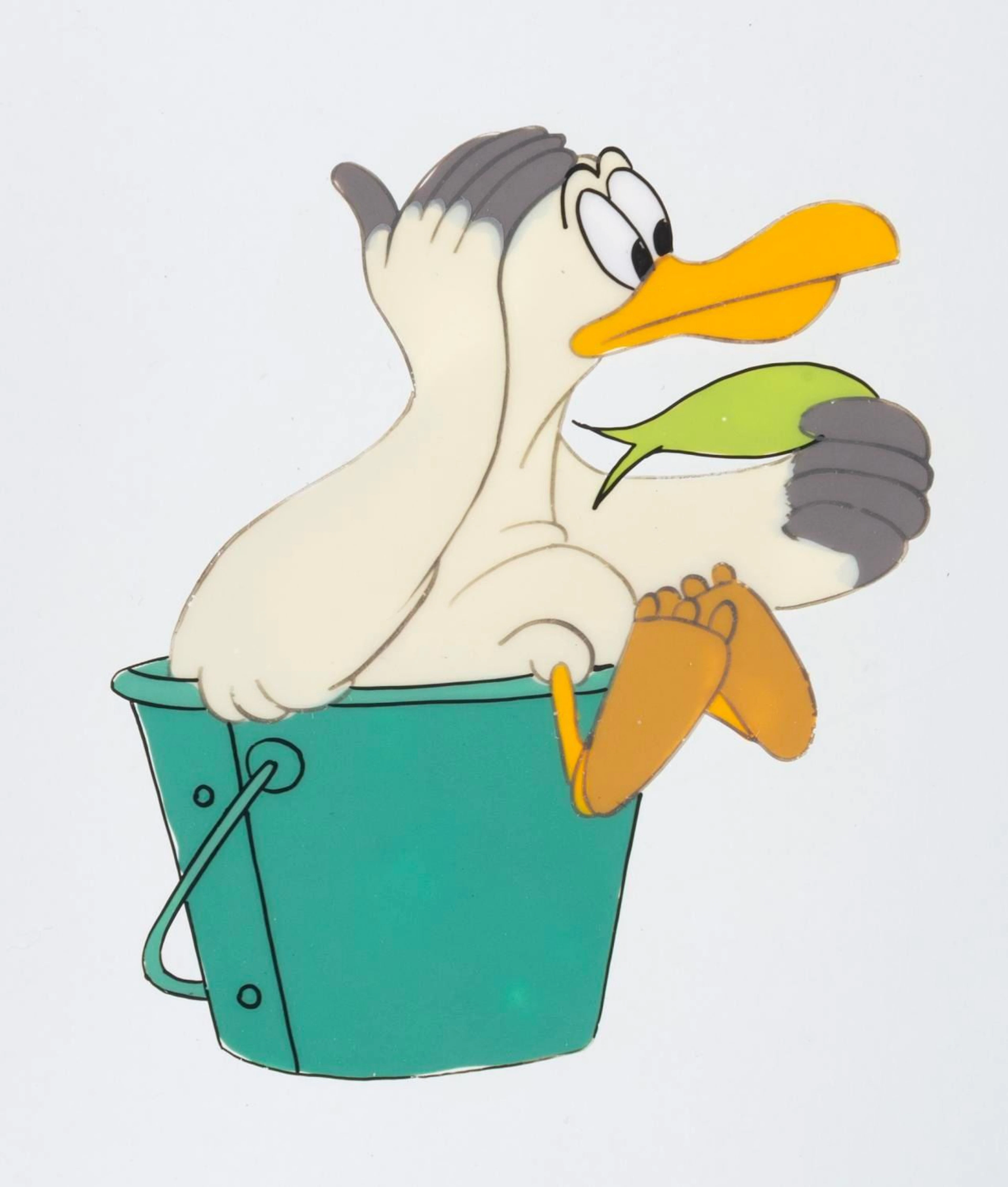 An Original Production Cel from "The Simple Things."