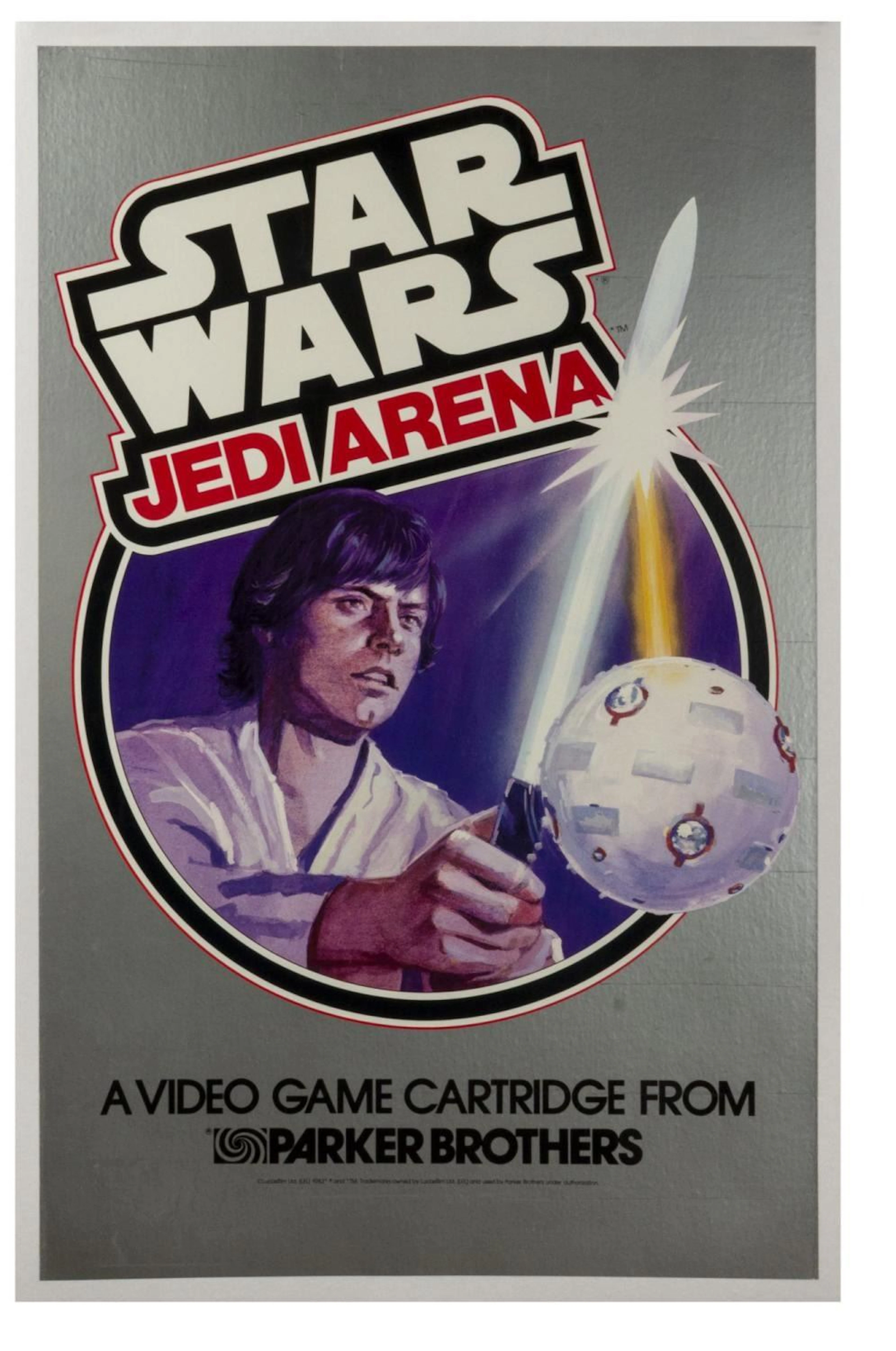A Star Wars: Jedi Arena Atari 2600 Poster.
