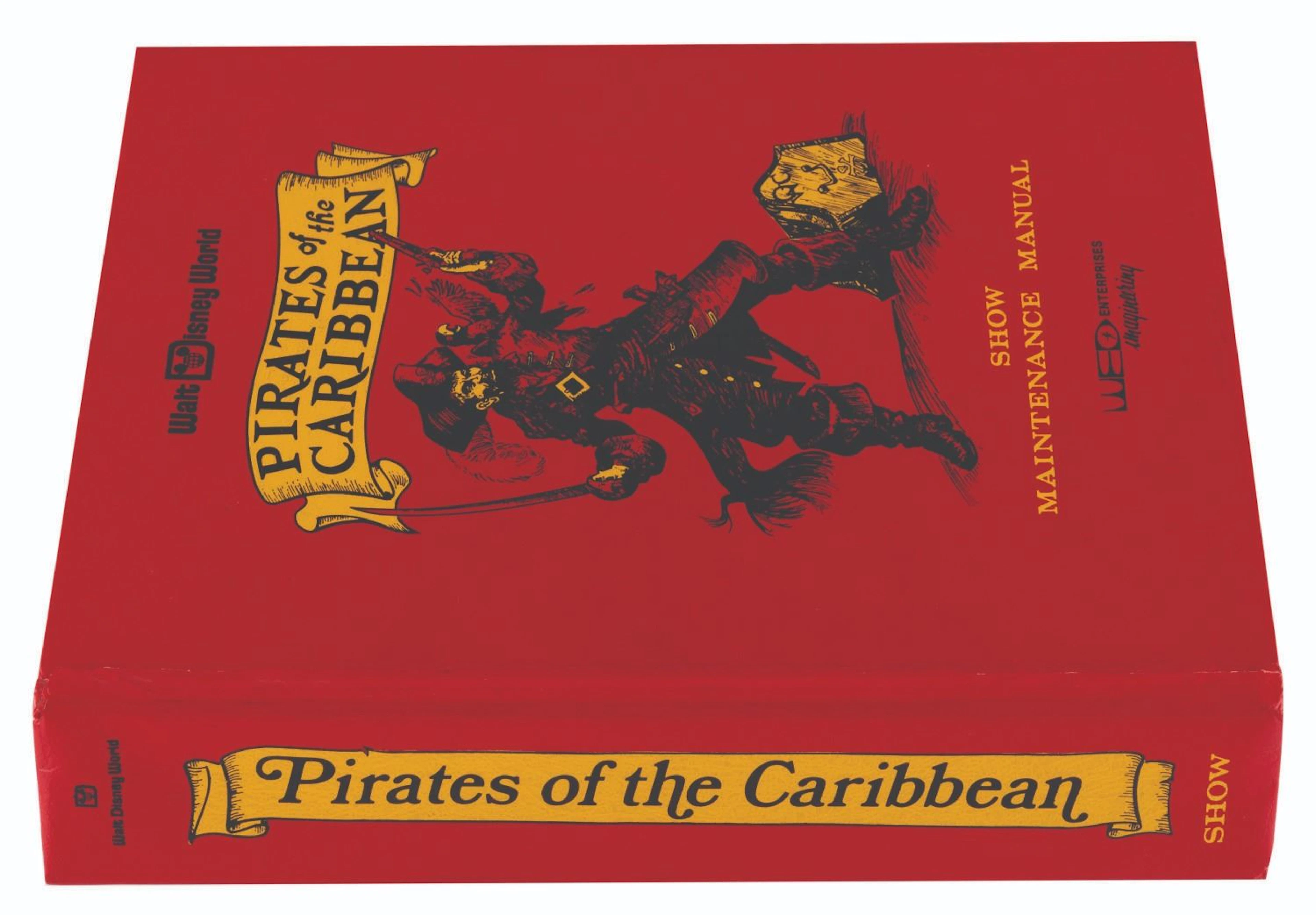 A Pirates of the Caribbean Show Maintenance Manual.