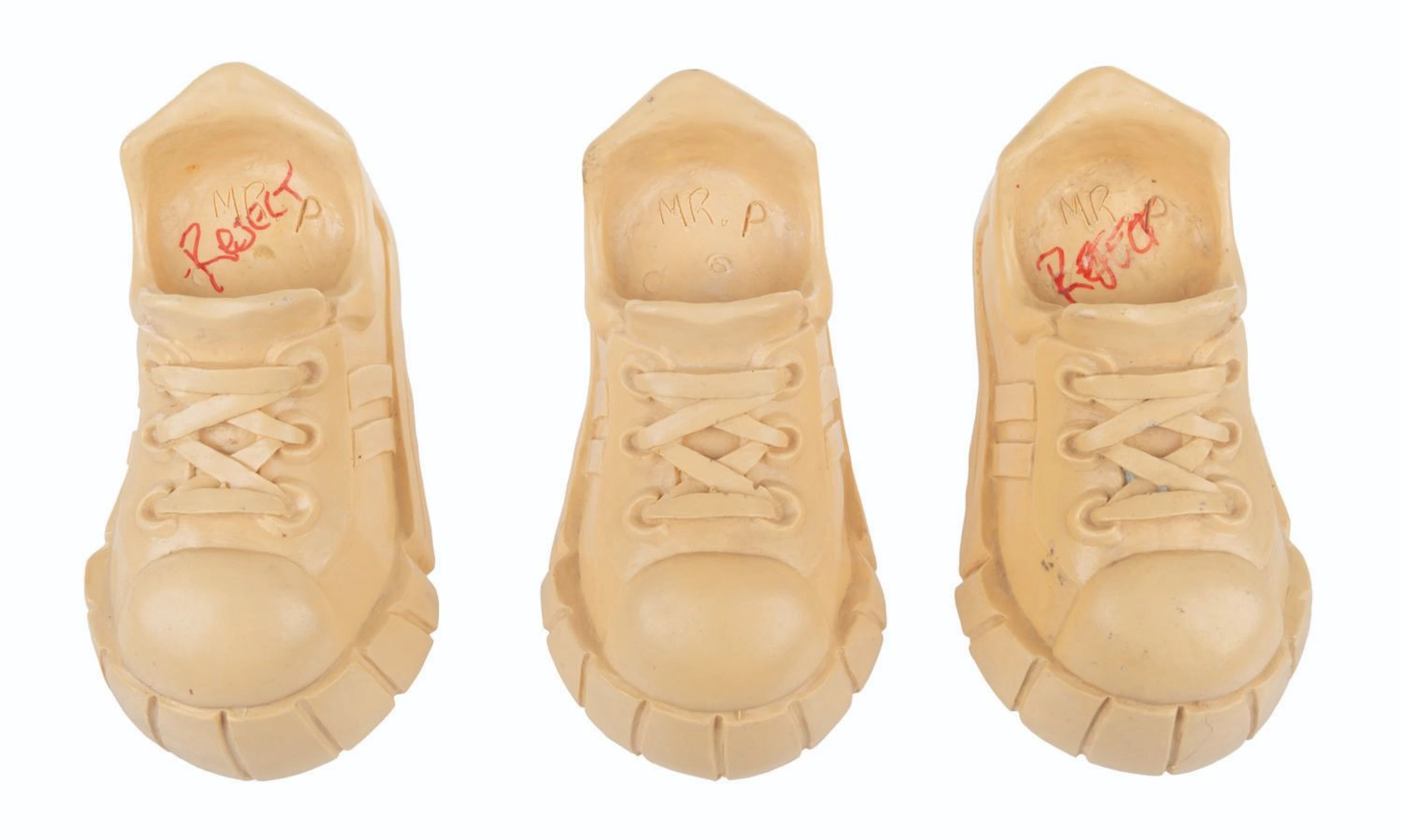 A Trio of "The Mr. Potato Head Show" Shoe Castings.