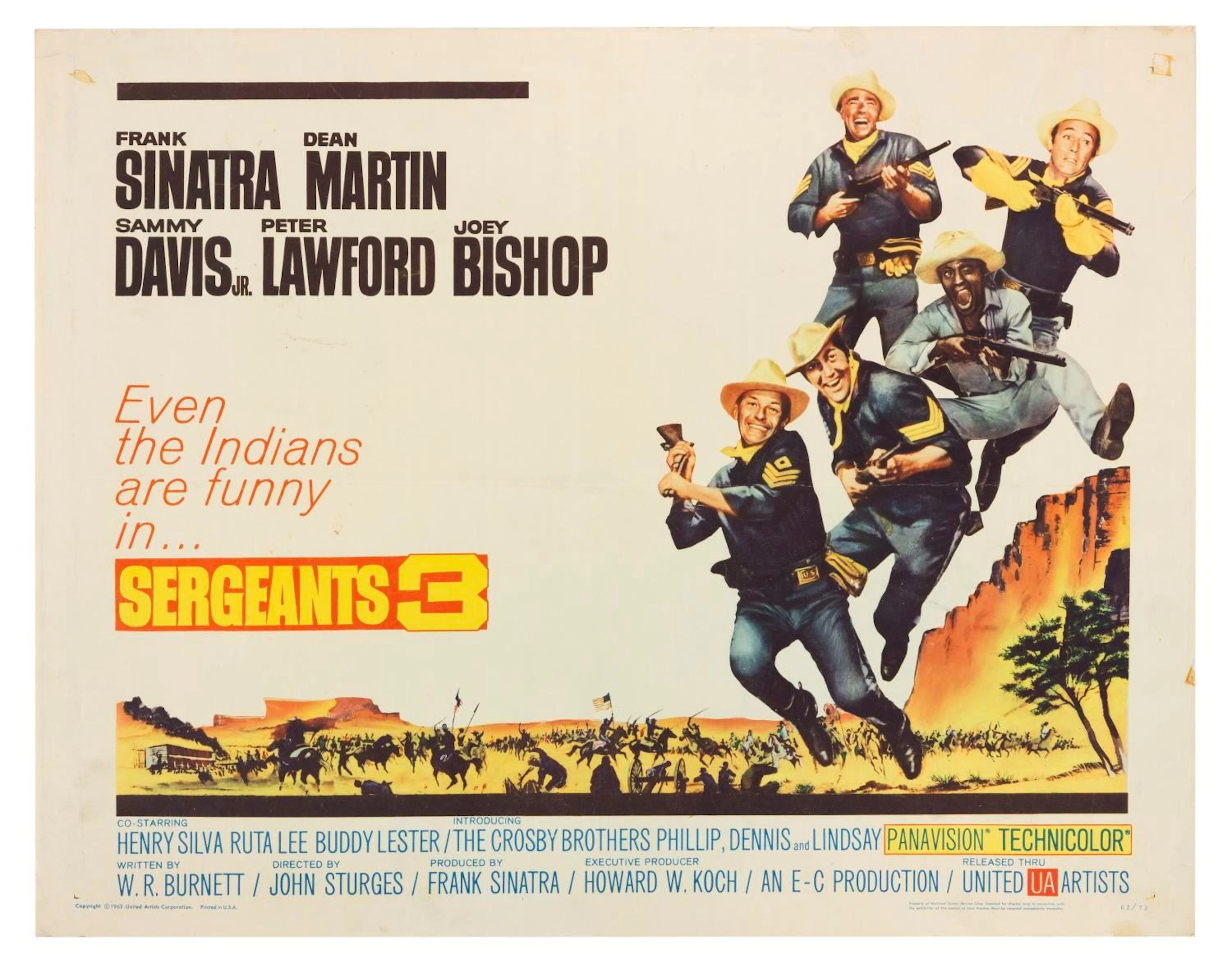A "Sergeants 3" Half-Sheet.