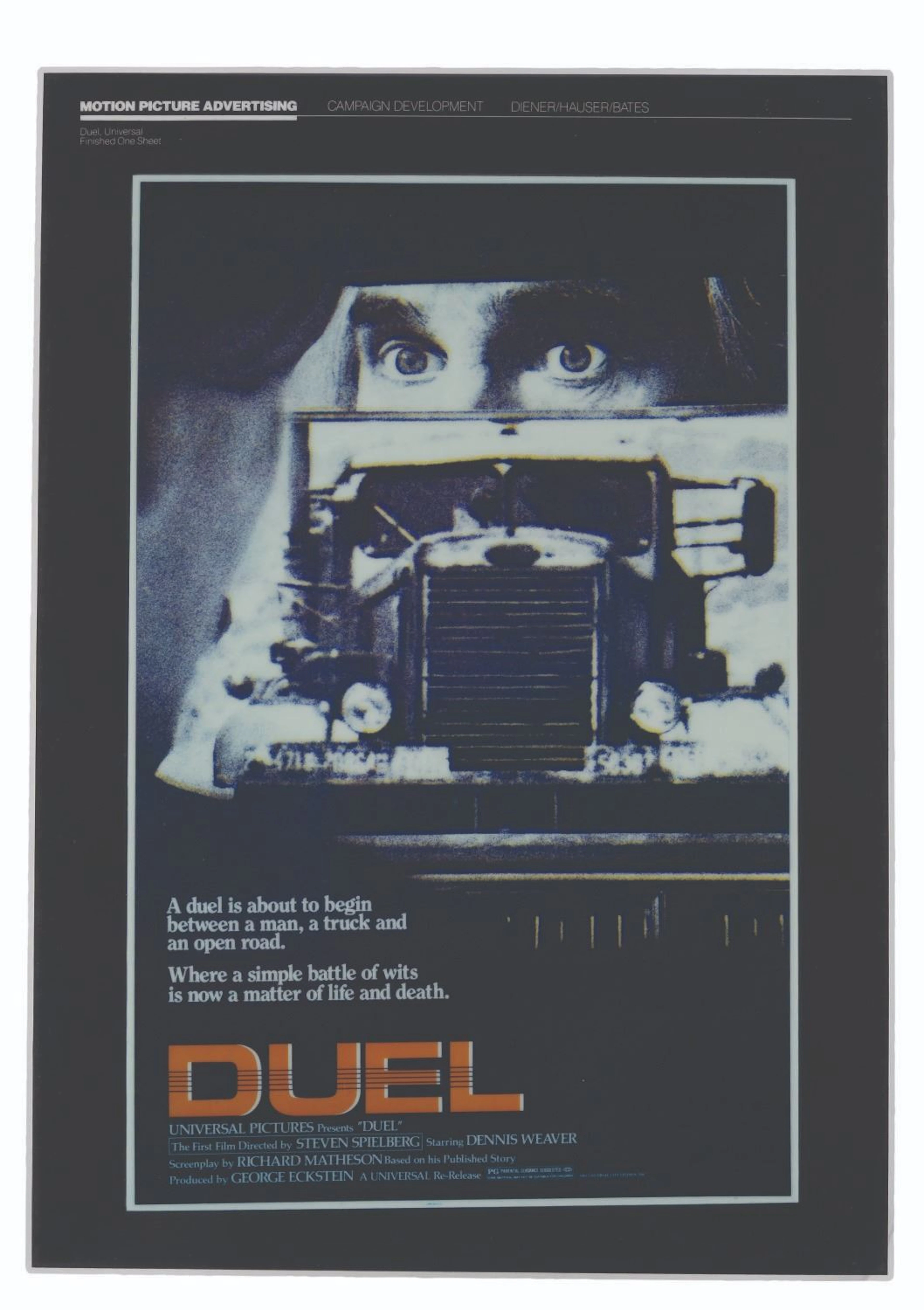 A"Duel" Presentation Board.