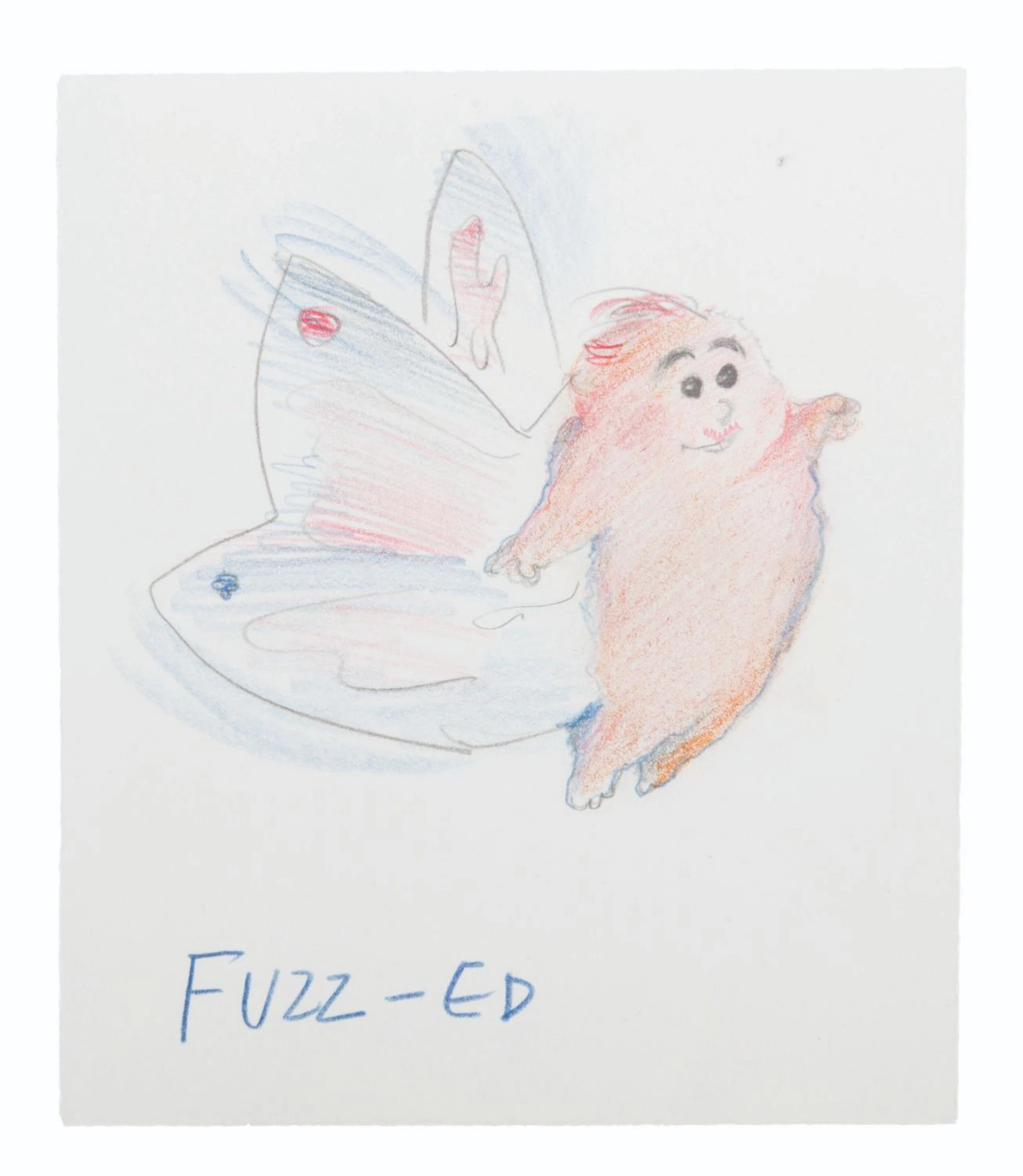 A Captain EO Fuzzball Concept Drawing.