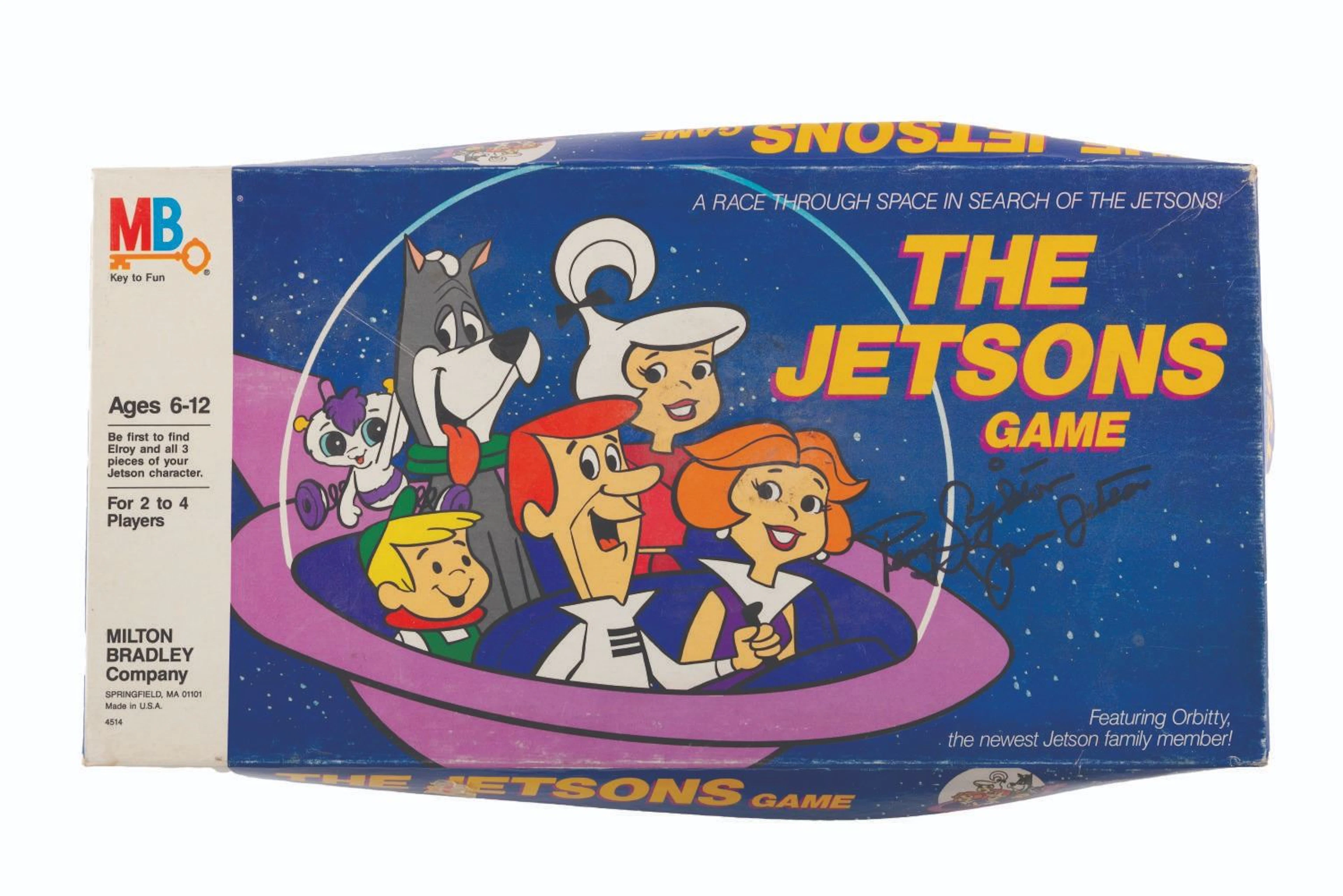 A Jane Jetson Signed The Jetsons Game.