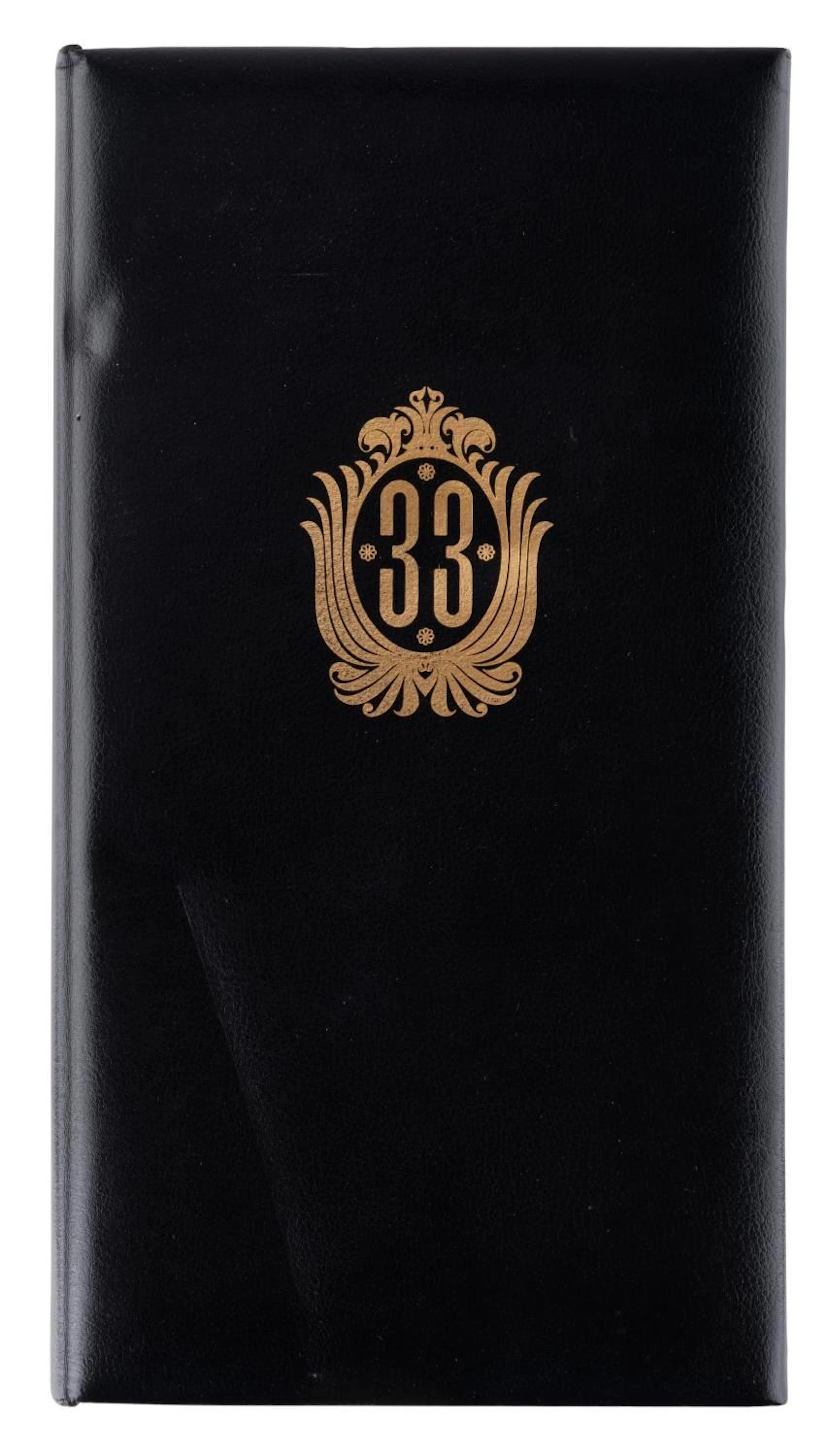 A Club 33 Check Folder.