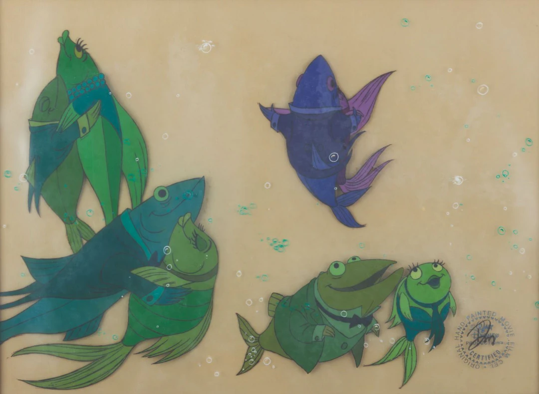 A “Bedknobs and Broomsticks” Original Production Cel.