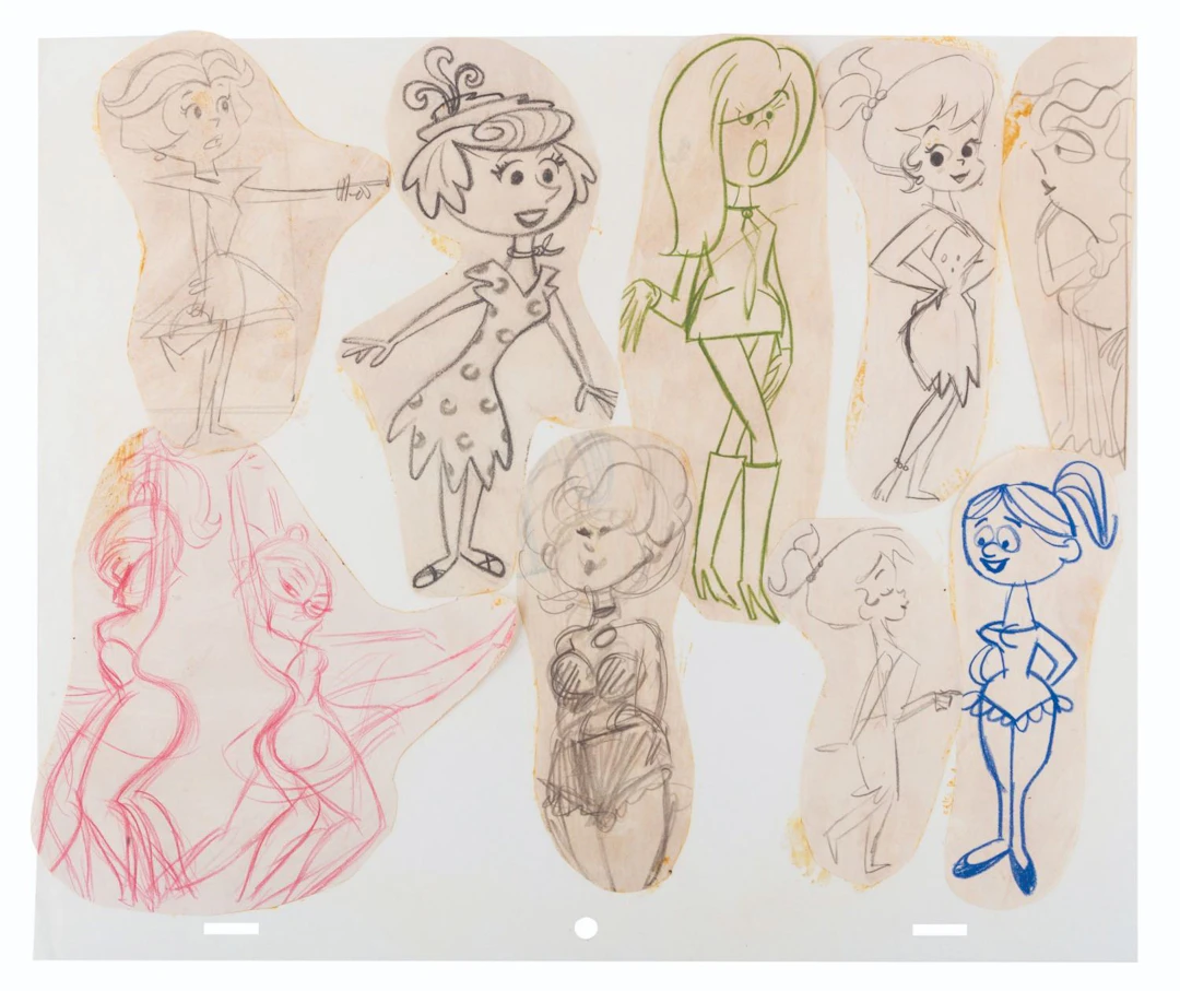 A Hanna-Barbera Original Model Sheet by Ed Benedict.