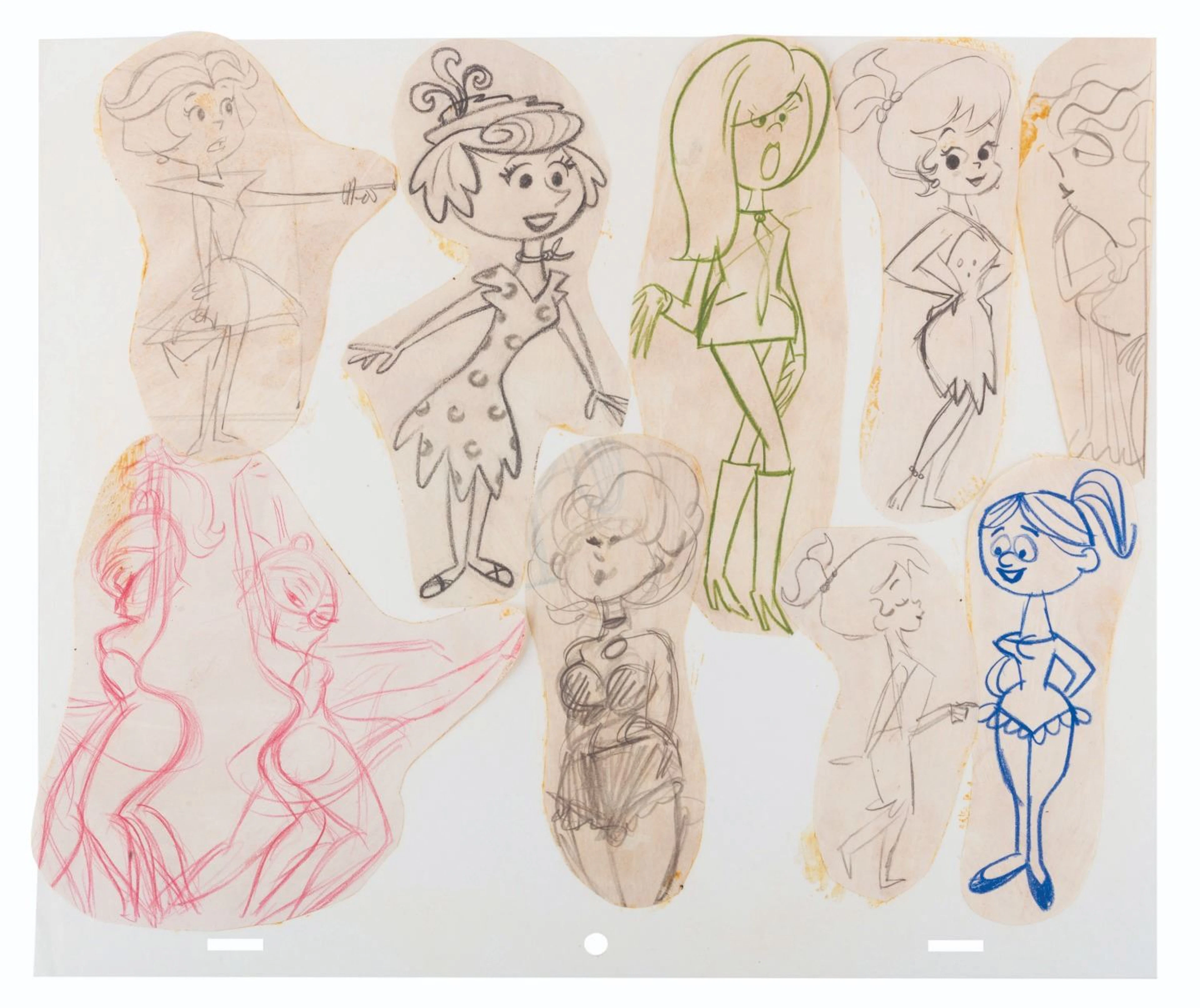 A Hanna-Barbera Original Model Sheet by Ed Benedict.