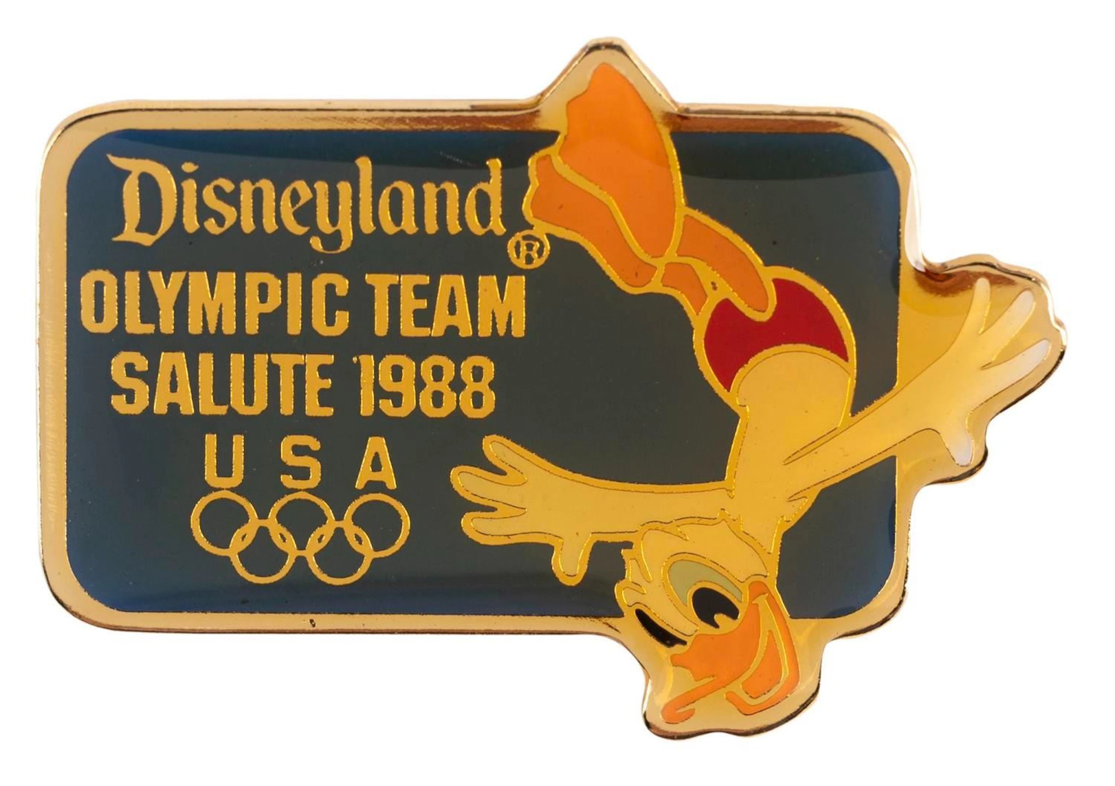 A Donald Duck Olympic Diving Pin.
