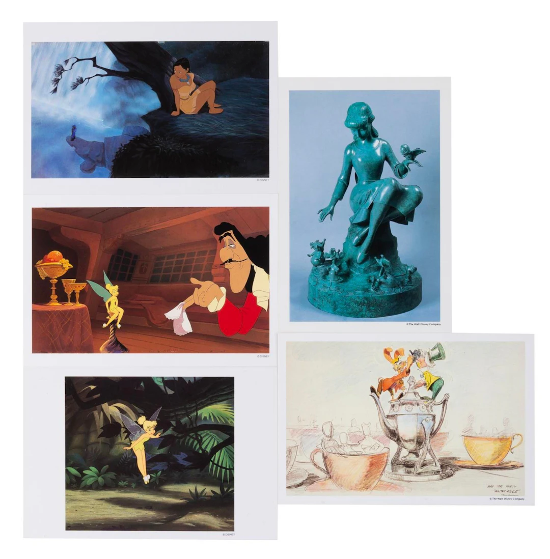 A Tokyo Disney Gallery Postcard Collection.