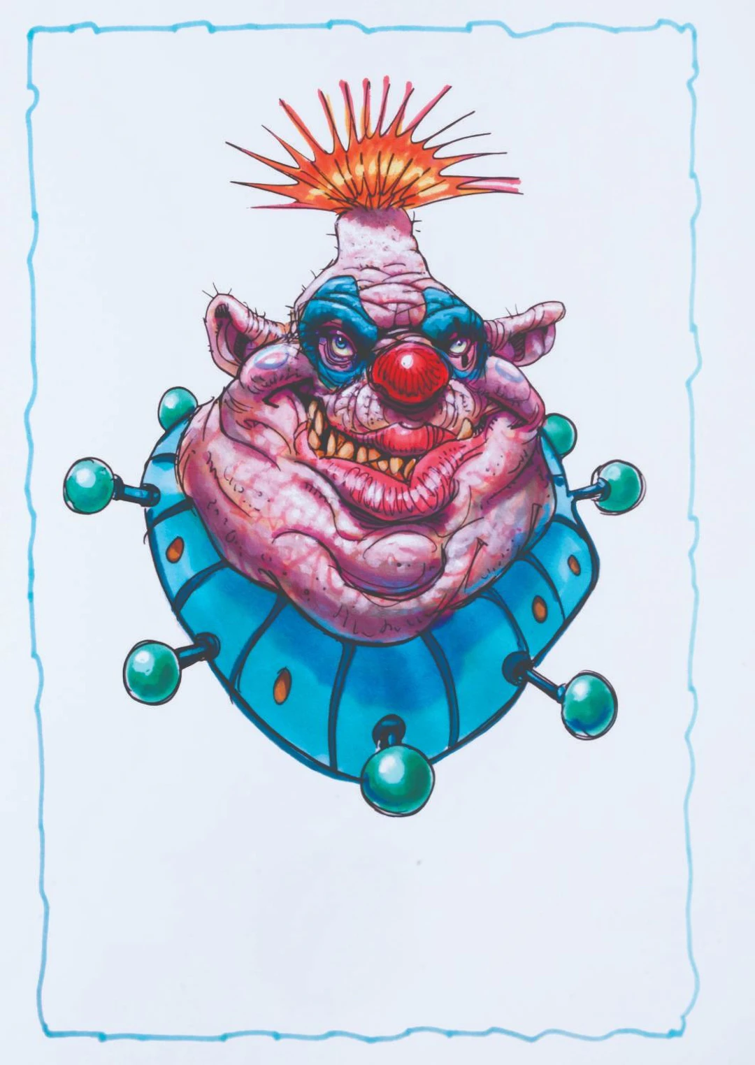 A Killer Klowns "Bombo" Print.