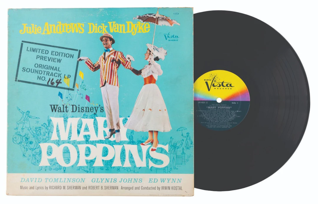 A "Mary Poppins" Original Preview Soundtrack LP.