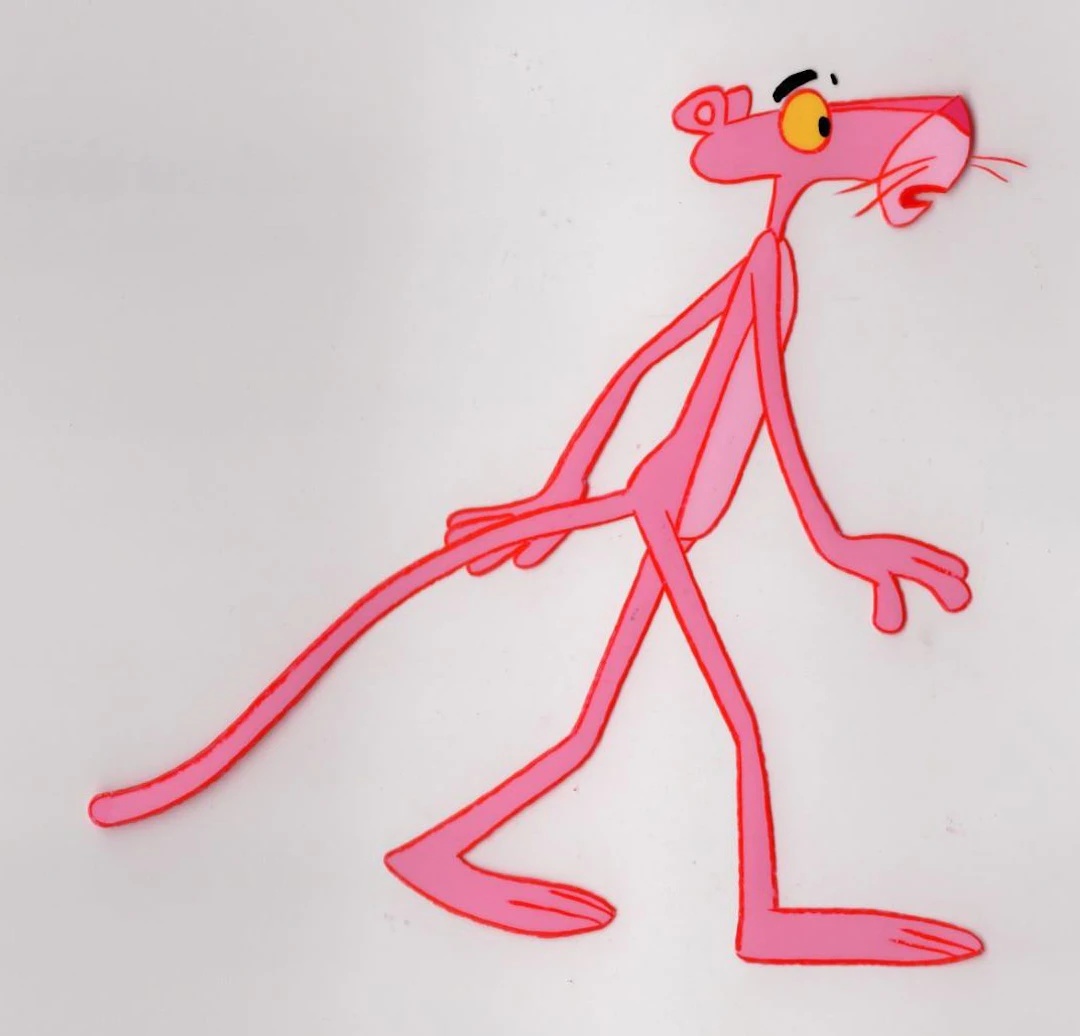 A "The Pink Panther Show" Original Production Cel.