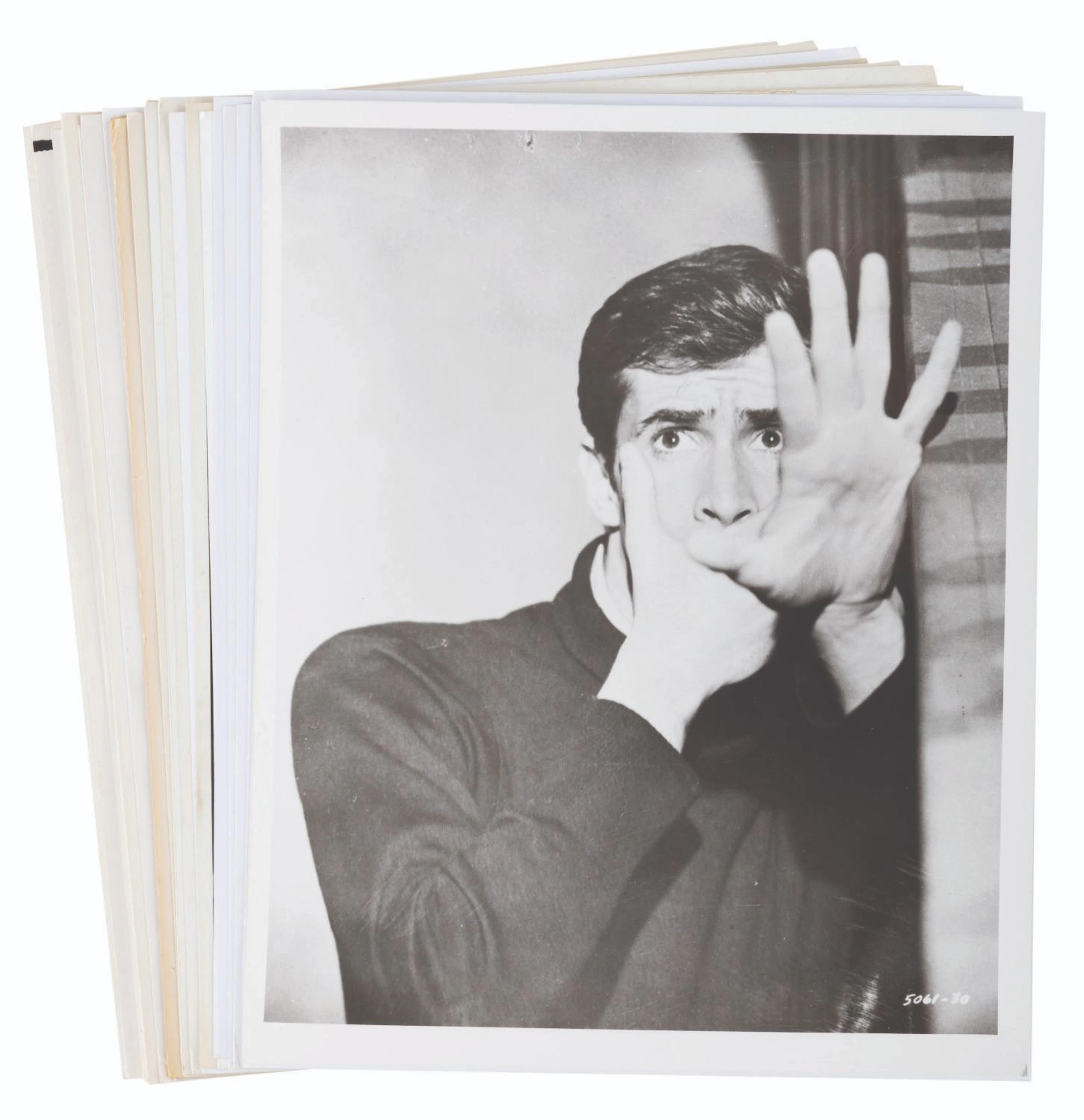 A Large Collection of Alfred Hitchcock Film Publicity Photos.
