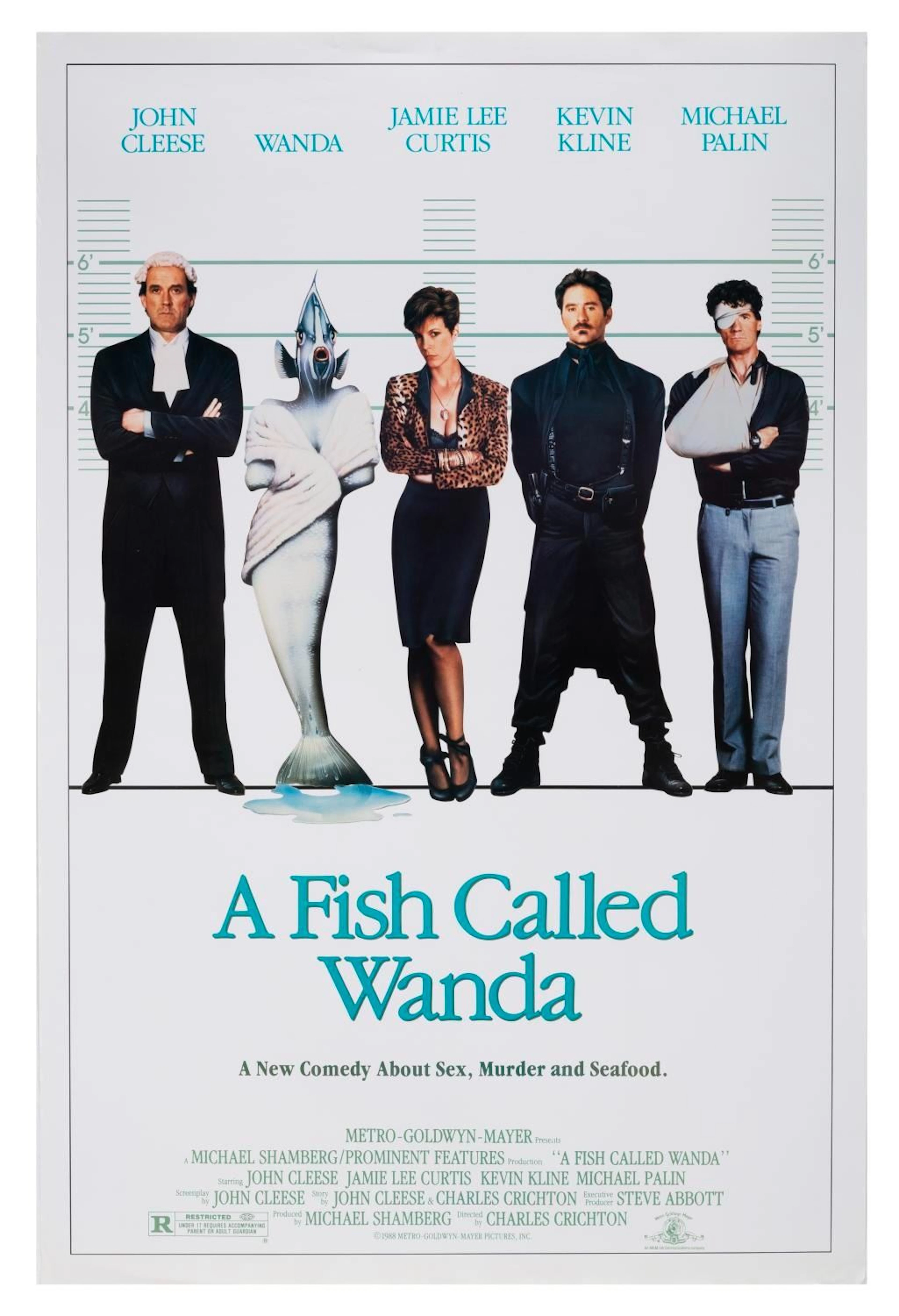 "A Fish Called Wanda" One-Sheet.