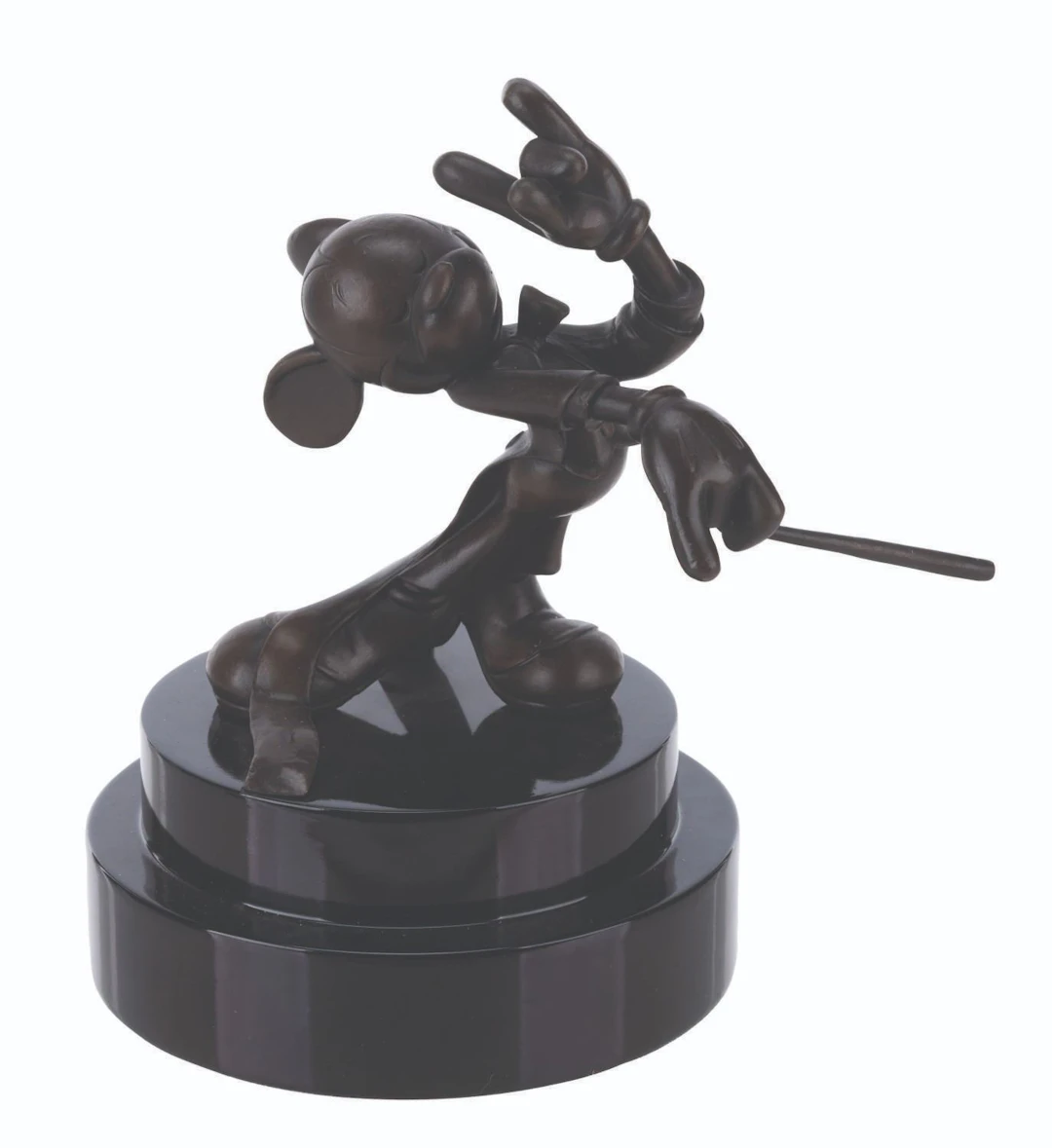A Mickey Mouse "Symphony Hour" Bronze Sculpture.