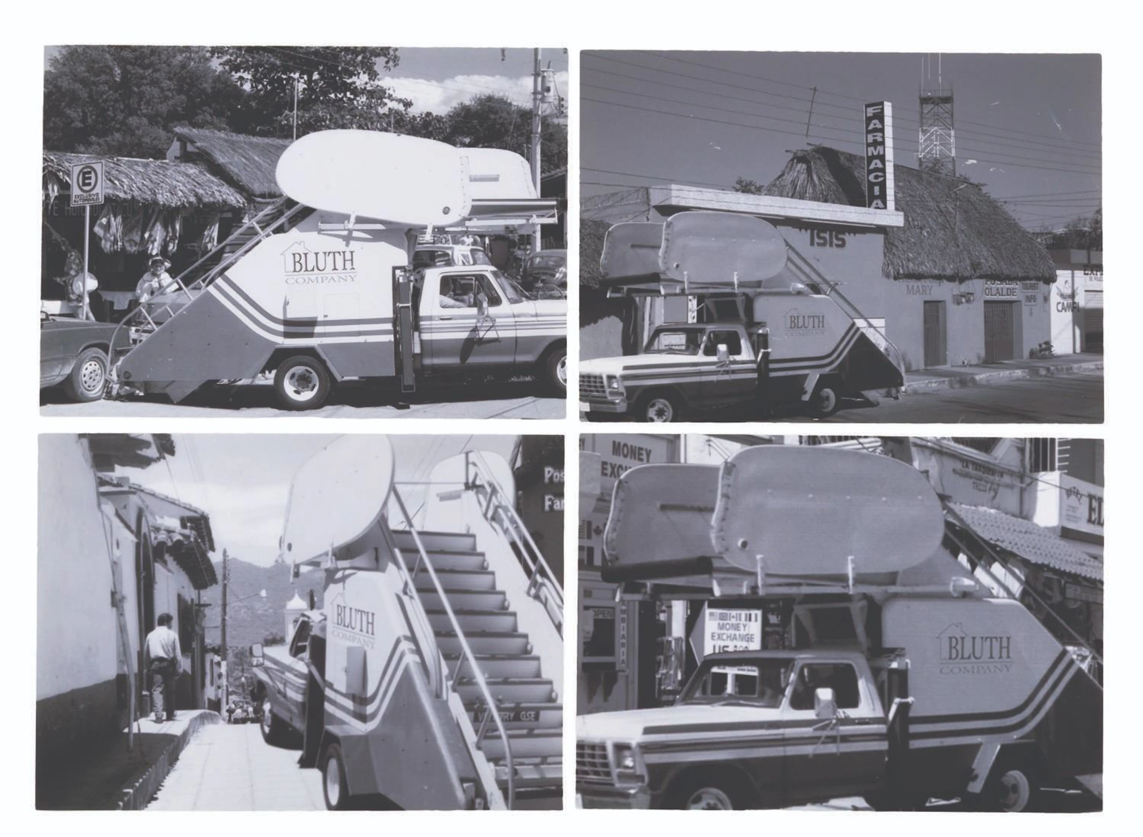 A Set of "Arrested Development" Screen-Used Stair Car Photos.