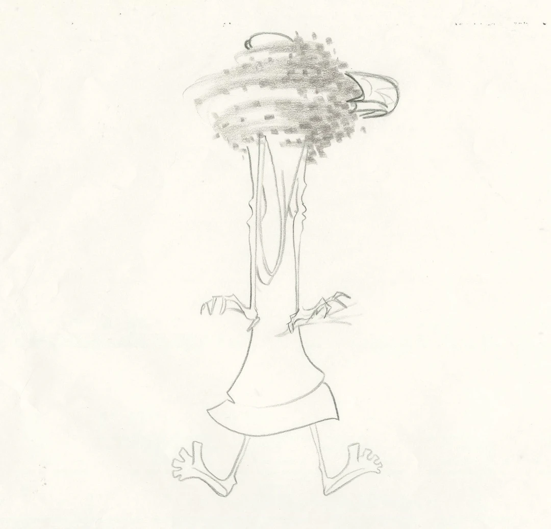 An "Emperor's New Groove" Original Production Drawing.