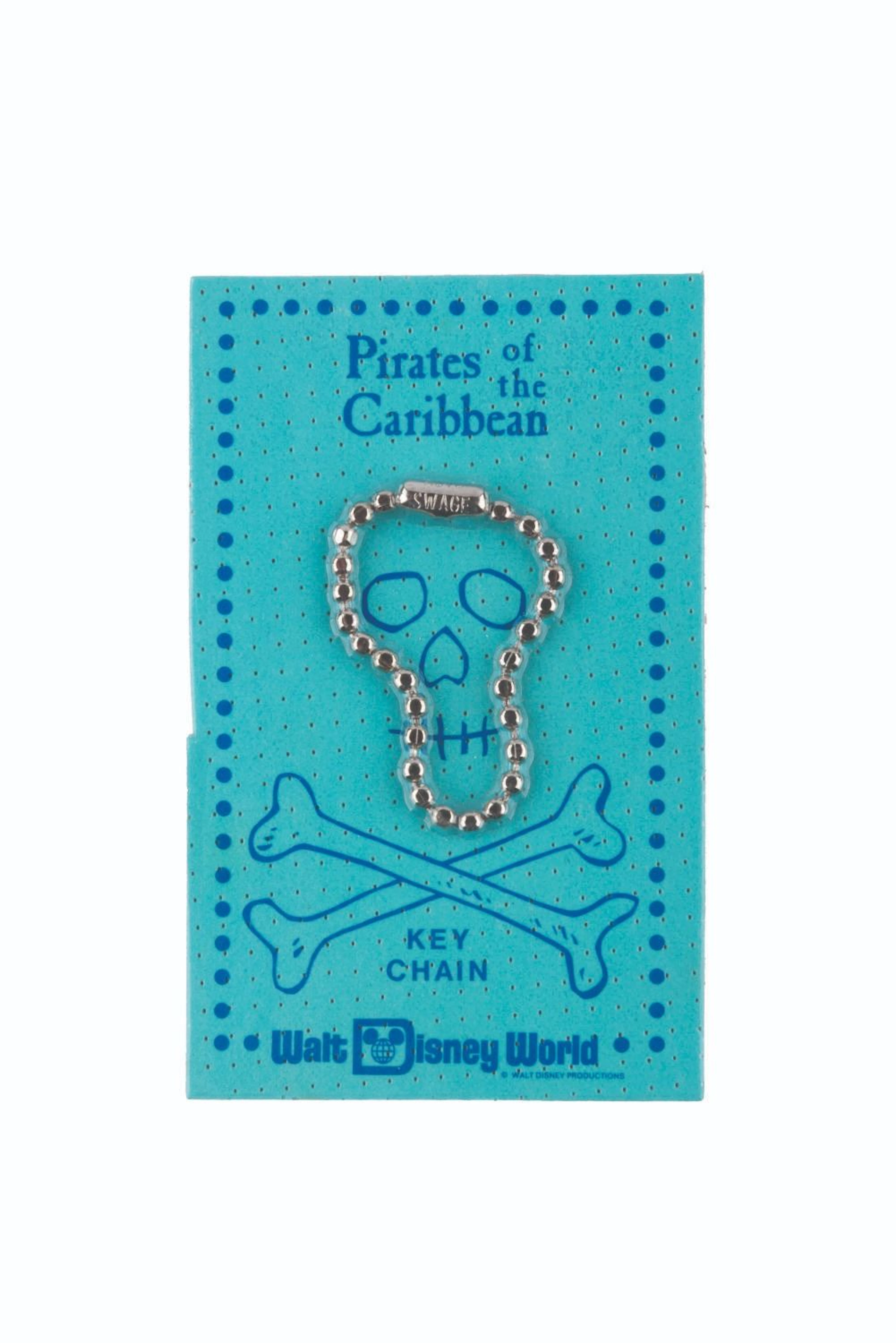 An Early Pirates of the Caribbean Skull Keychain.
