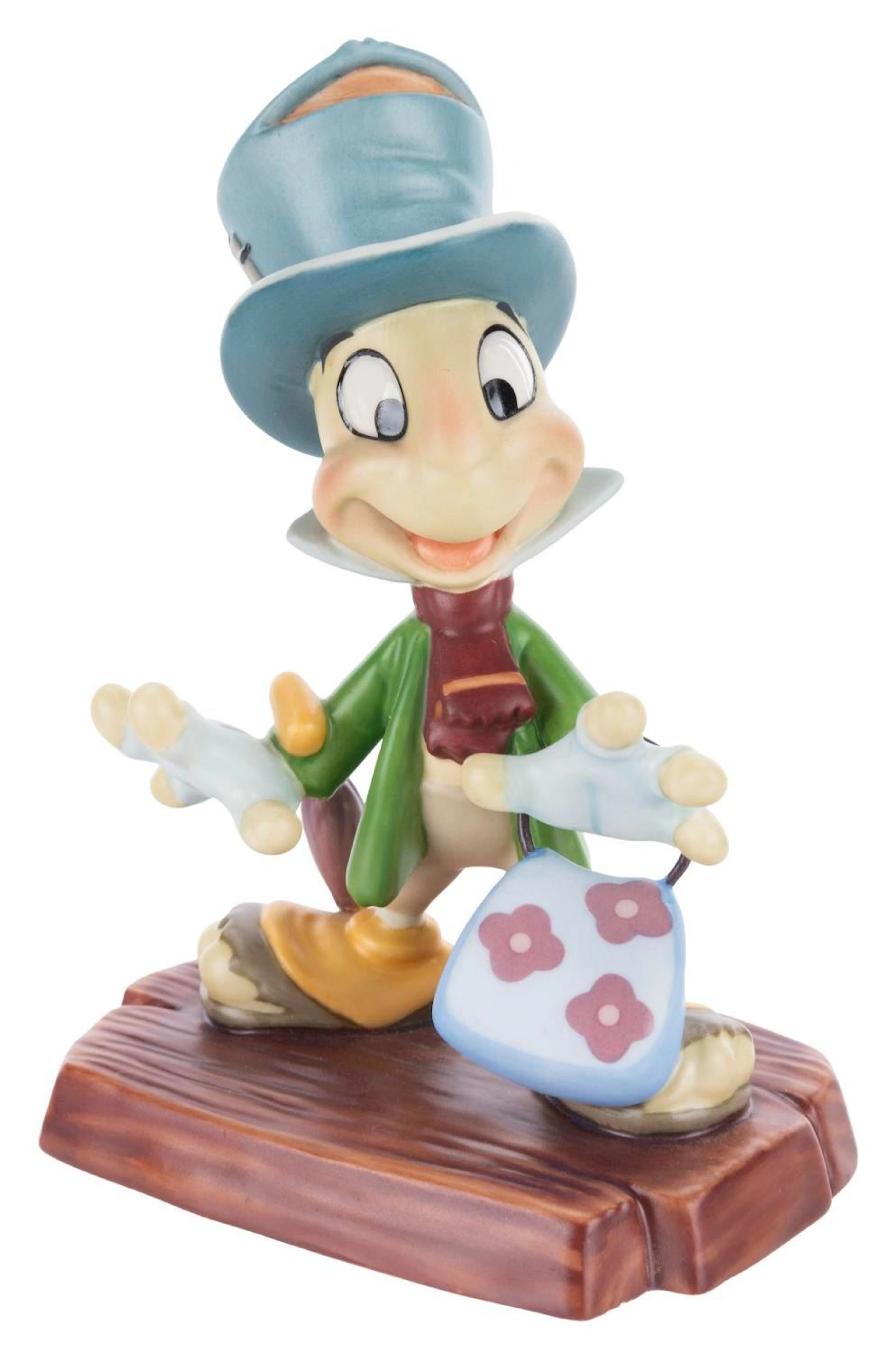A WDCC Jiminy Cricket "I Made Myself at Home" Sculpture.
