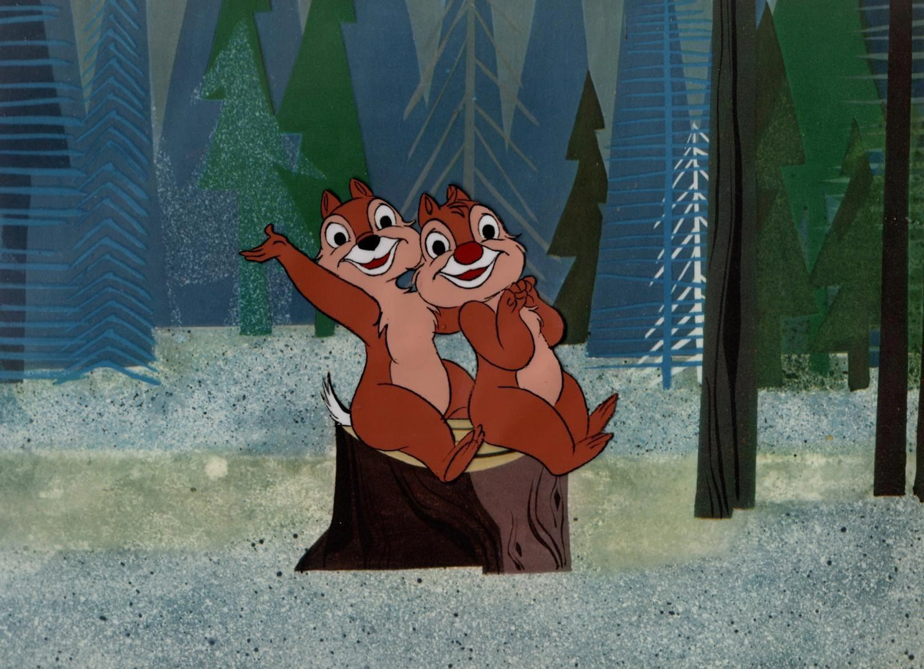 A Chip 'n' Dale Original Production Cel.