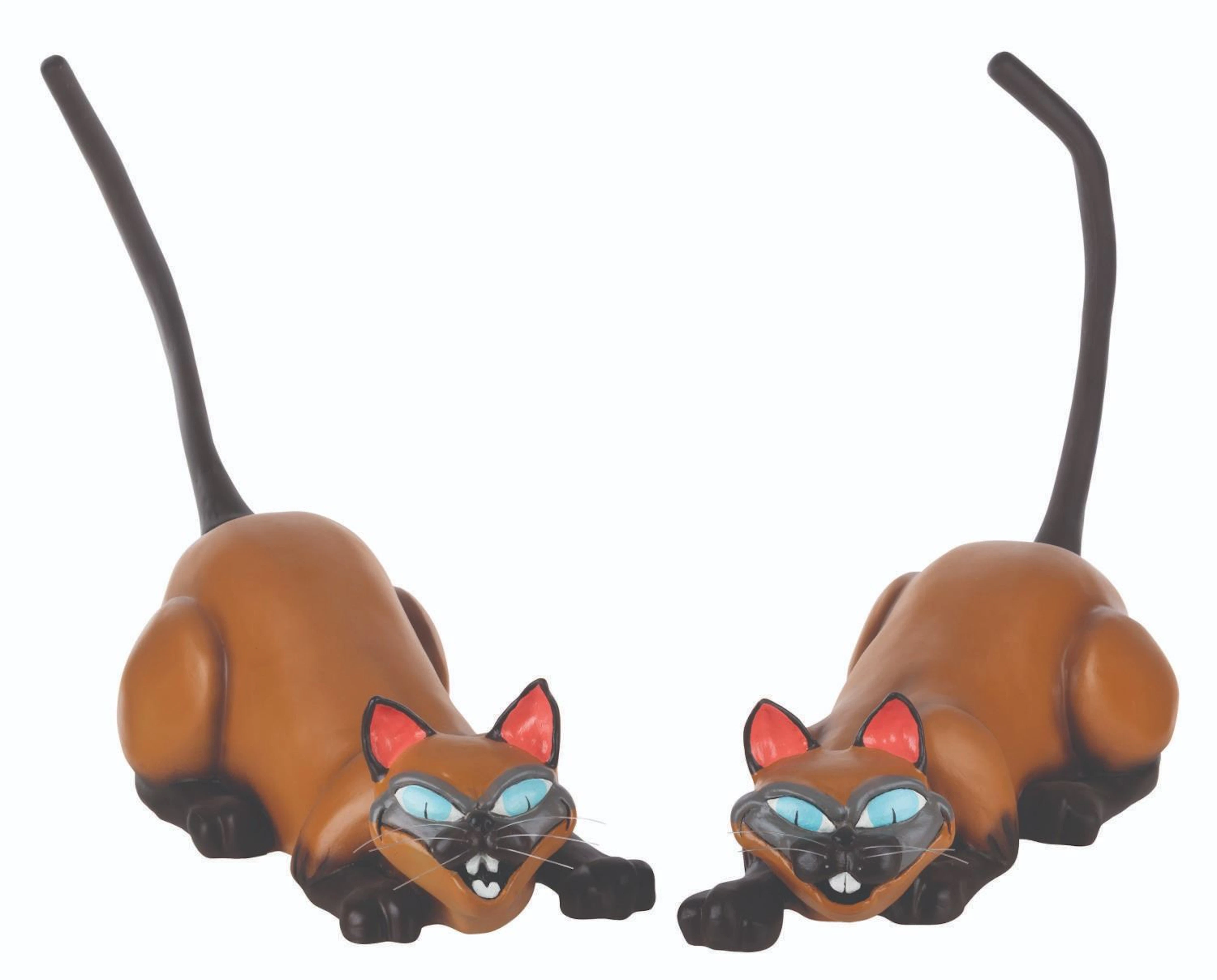 A Pair of "Lady and the Tramp" Si and Am Store Displays.