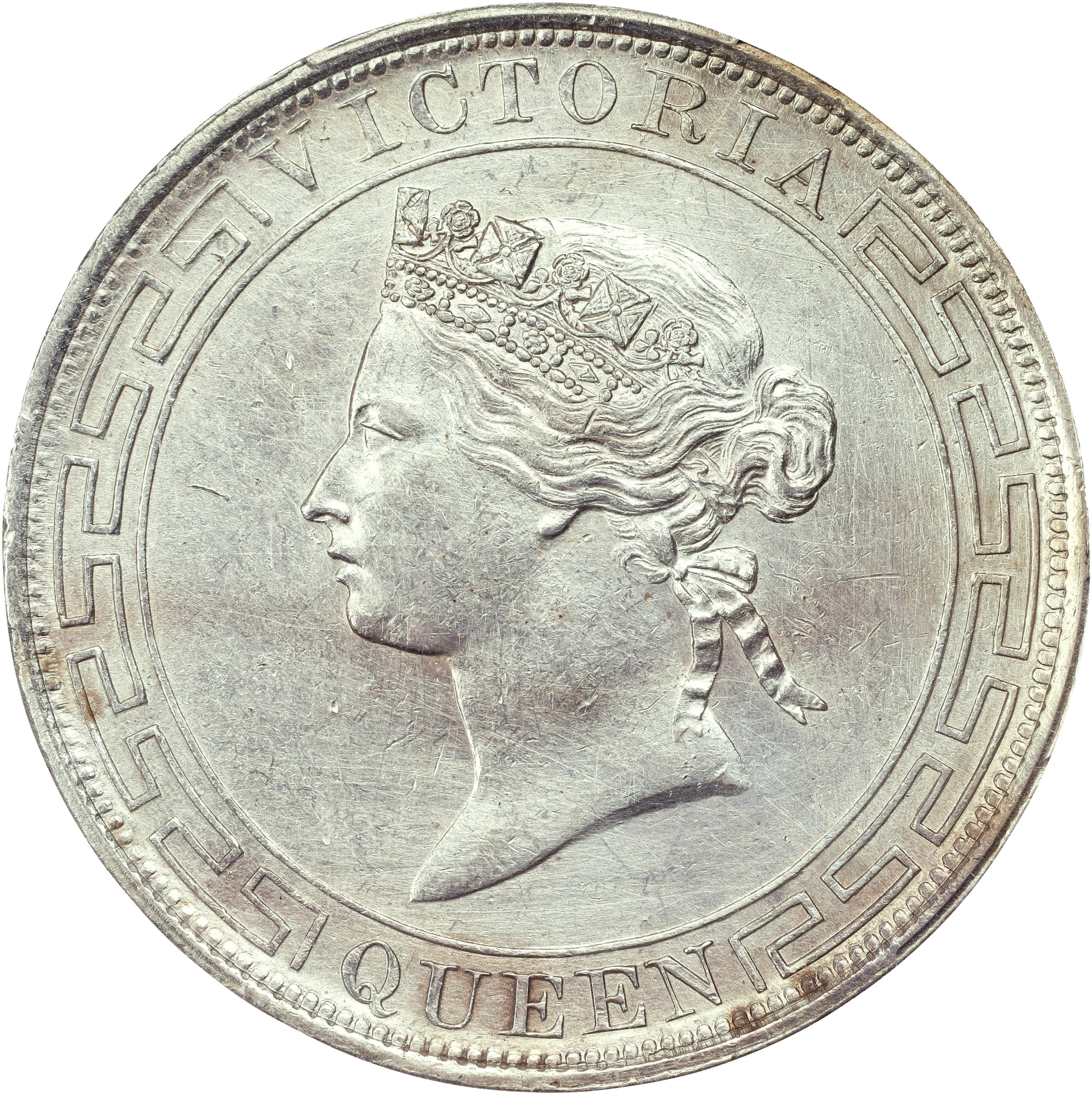 (t) HONG KONG (SAR). Dollar, 1867. Hong Kong Mint. Victoria. PCGS
